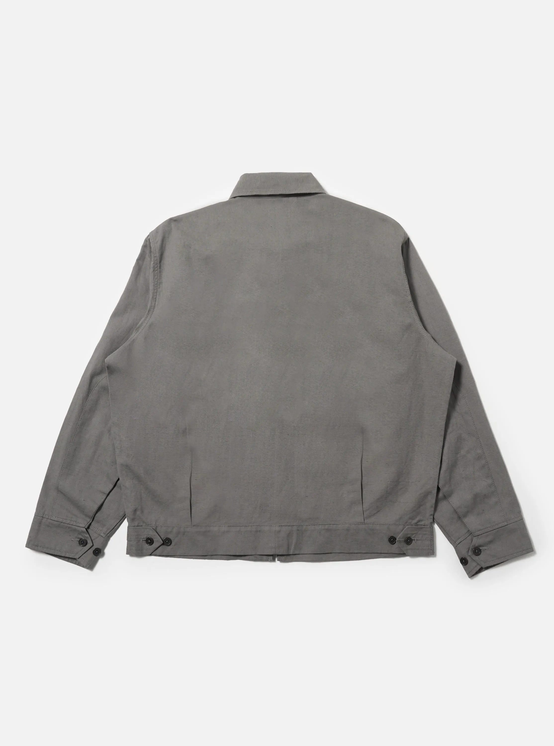 Mid Grey Linen Slub Weave E130 Jacket sold by Universal Works product image thumbnail 5
