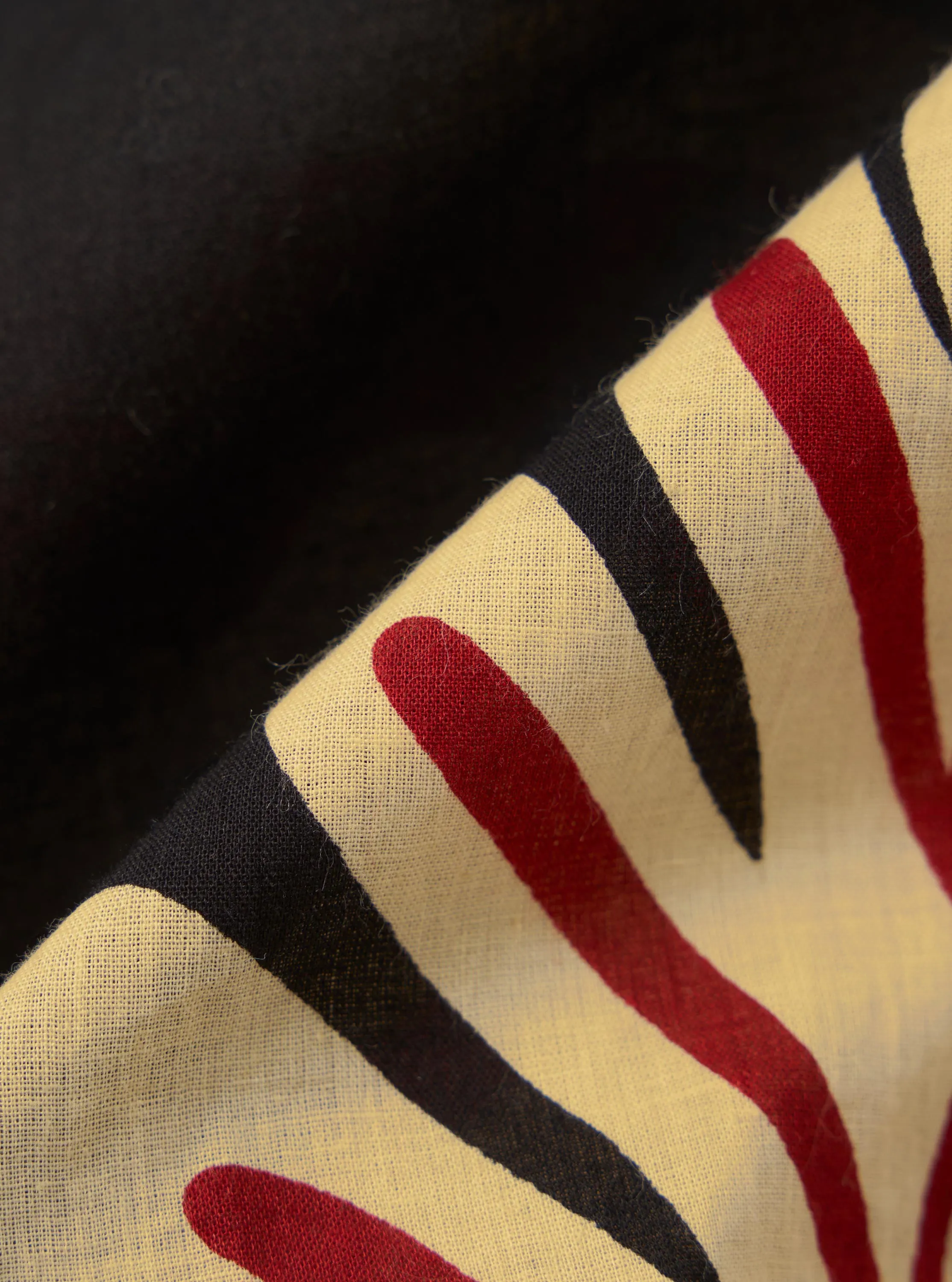 Black Baja Print Road Shirt sold by Universal Works product image thumbnail 4