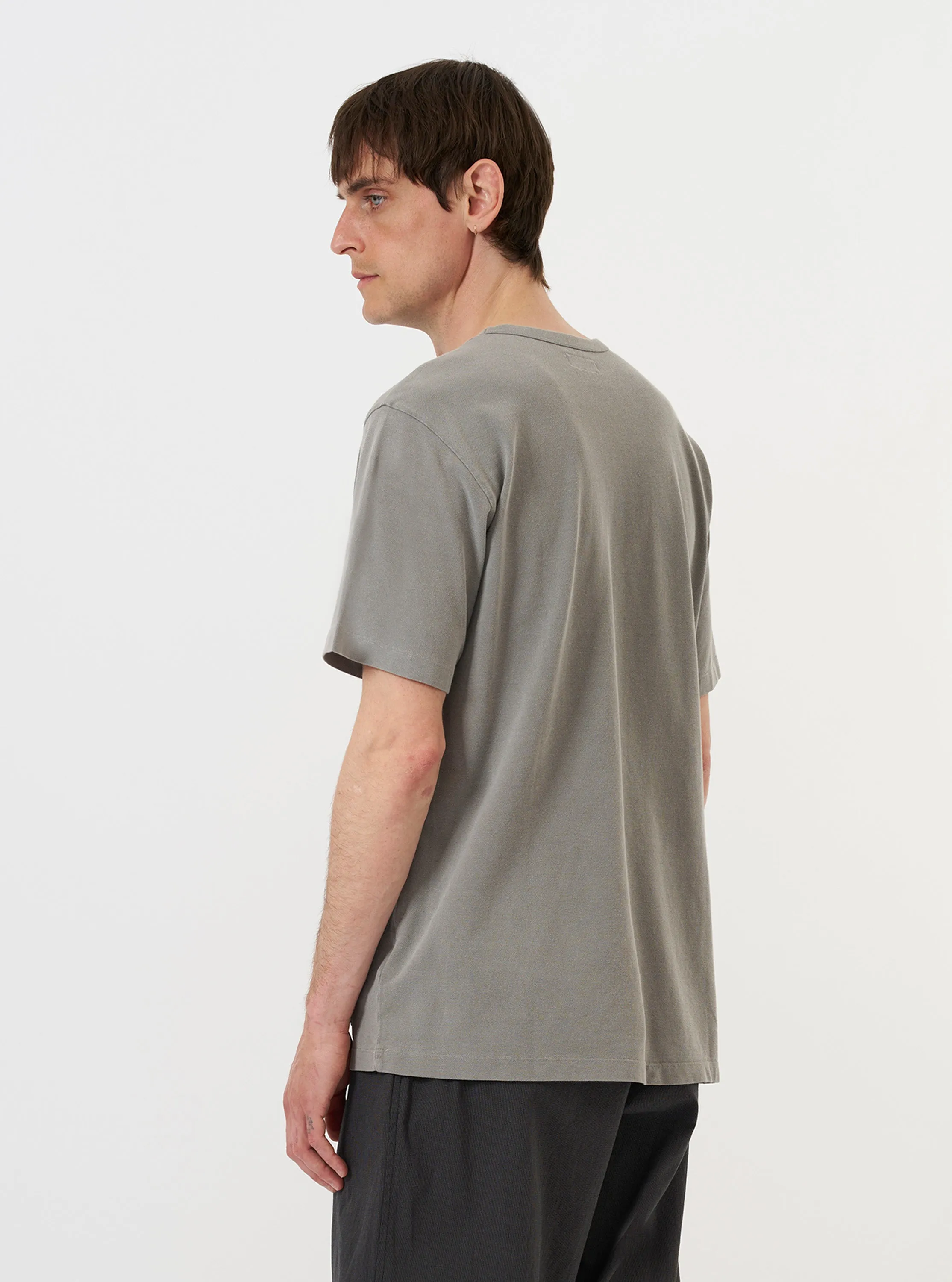 Mid Grey Piquet Core Tee sold by Universal Works product image thumbnail 3