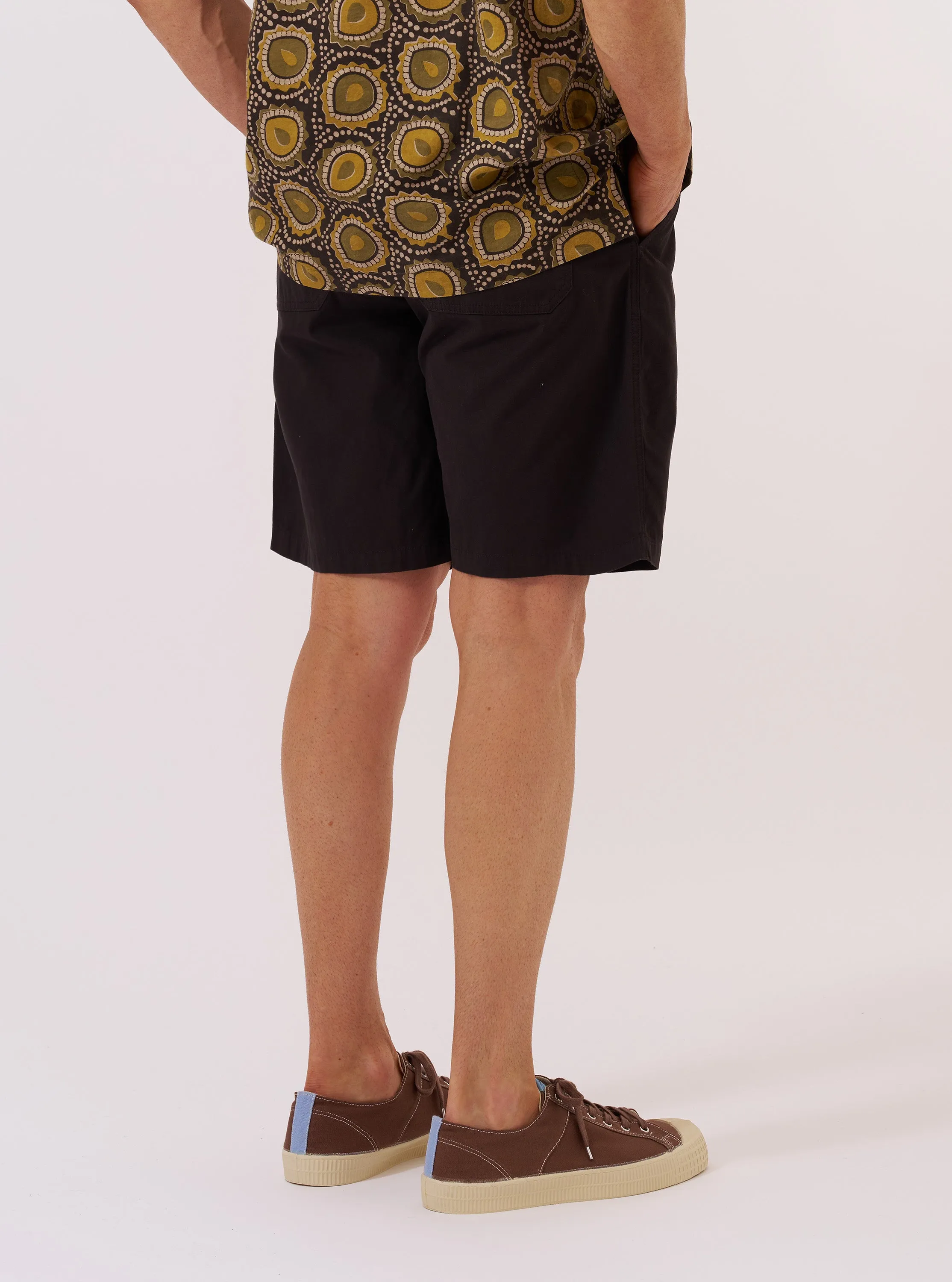 Licorice Summer Canvas Clean Short sold by Universal Works product image thumbnail 3