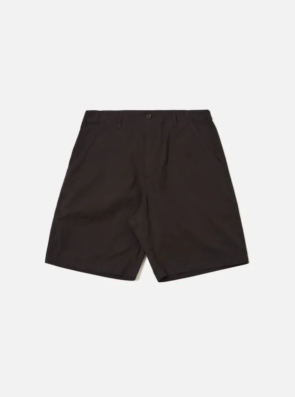Licorice Summer Canvas Clean Short made by Universal Works