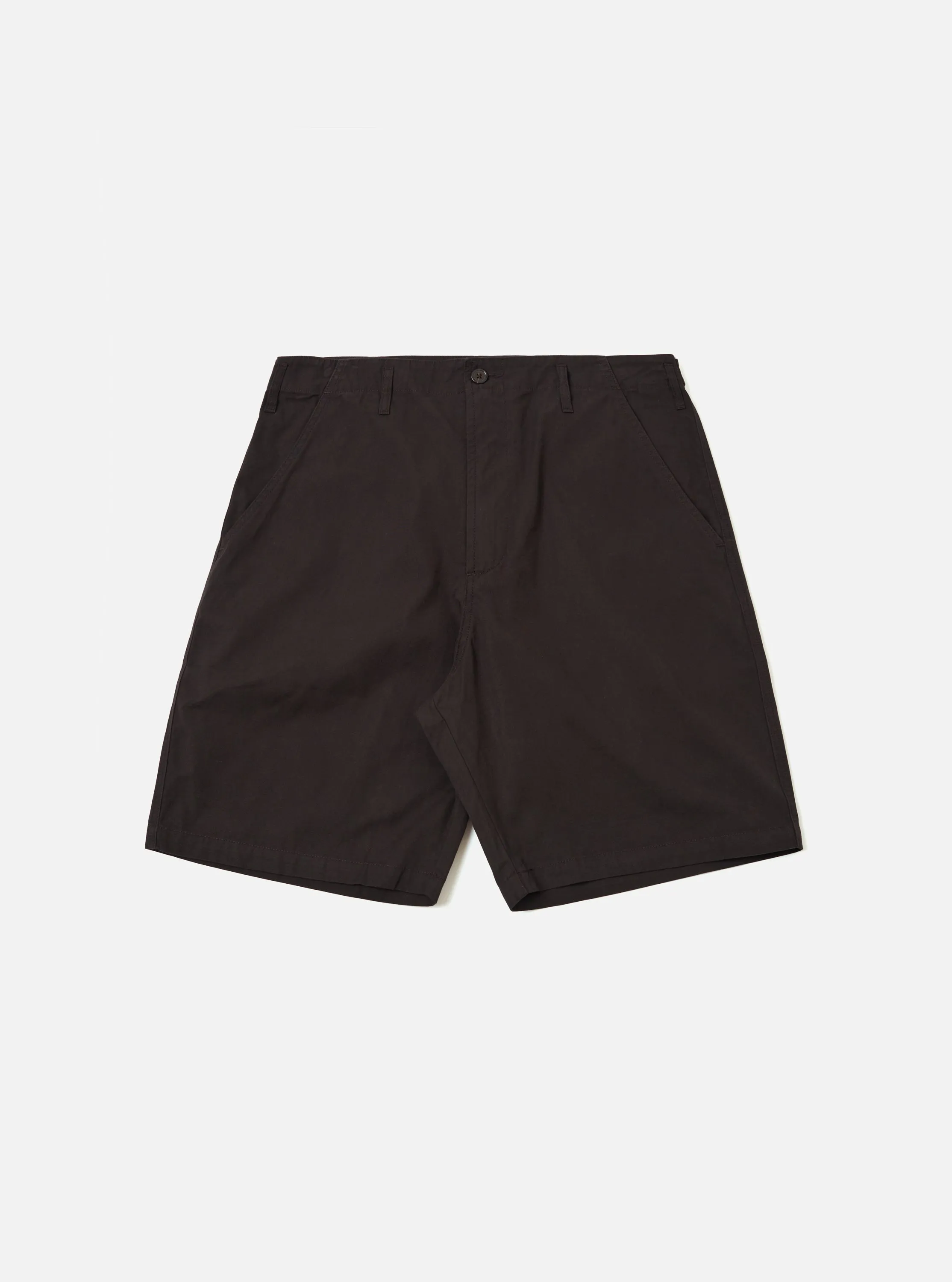 Licorice Summer Canvas Clean Short sold by Universal Works