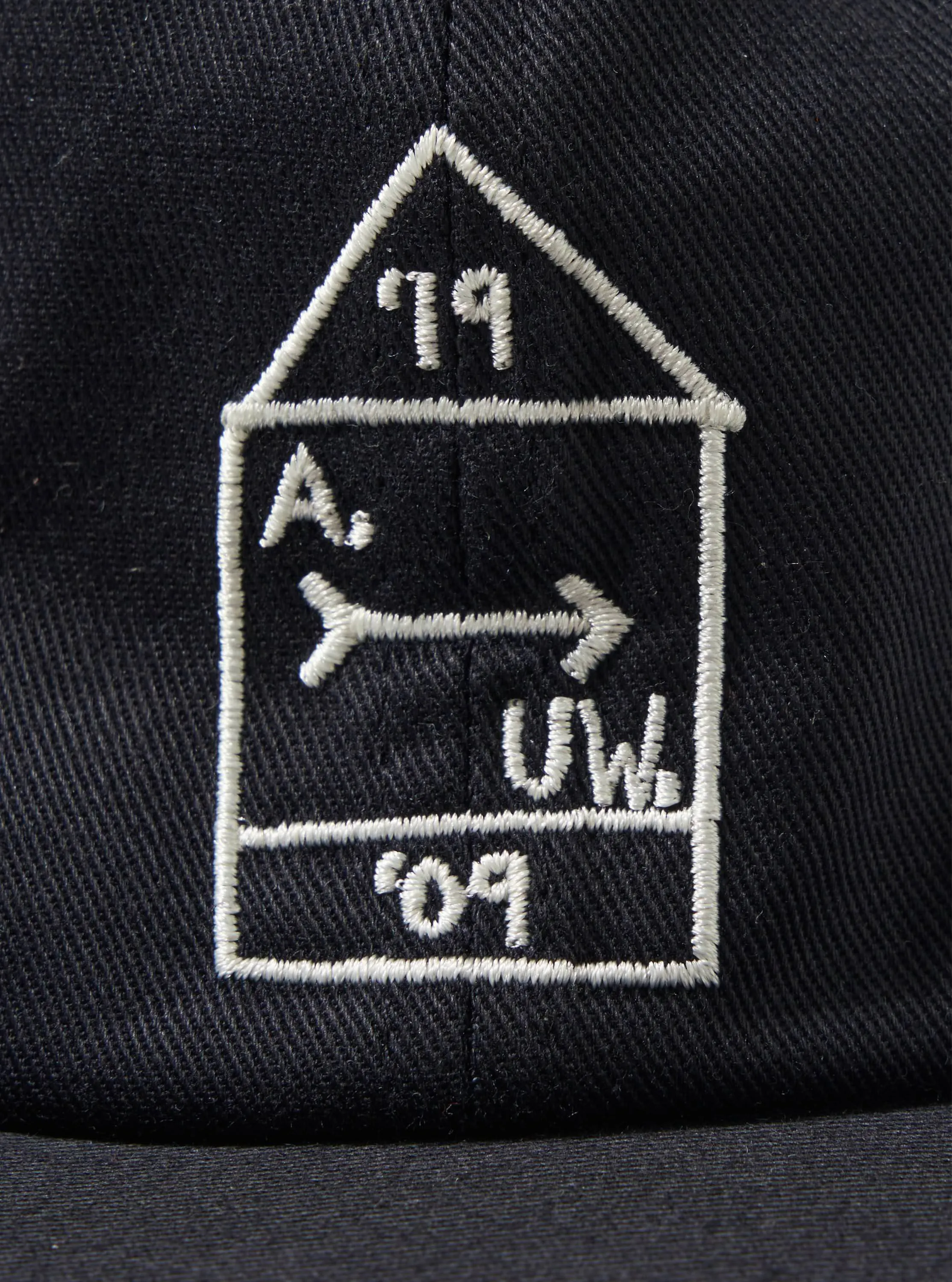 A. SOCIETY x Universal Works Black Twill Cotton Baseball Hat sold by Universal Works product image thumbnail 3