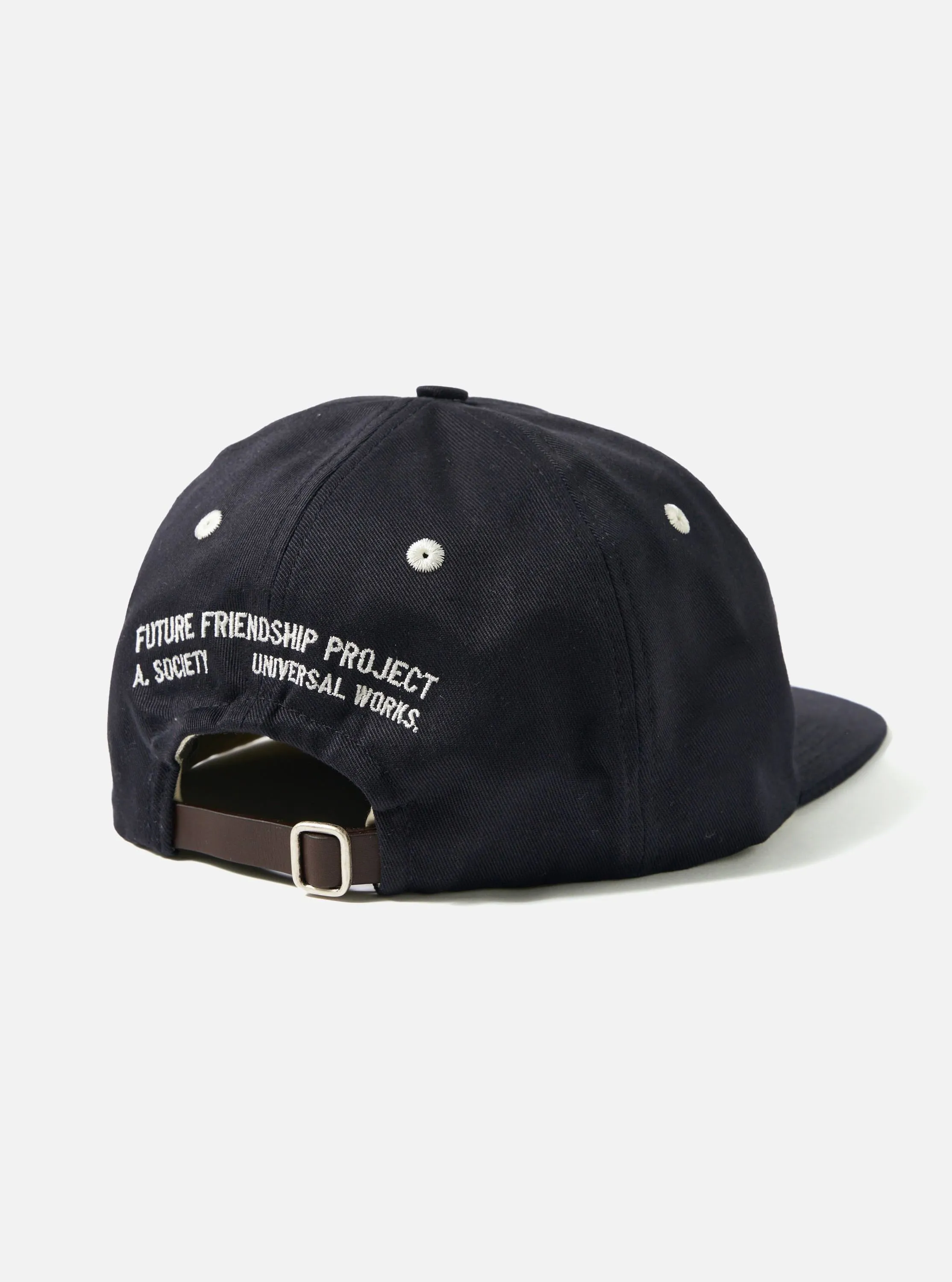 A. SOCIETY x Universal Works Black Twill Cotton Baseball Hat sold by Universal Works product image thumbnail 4