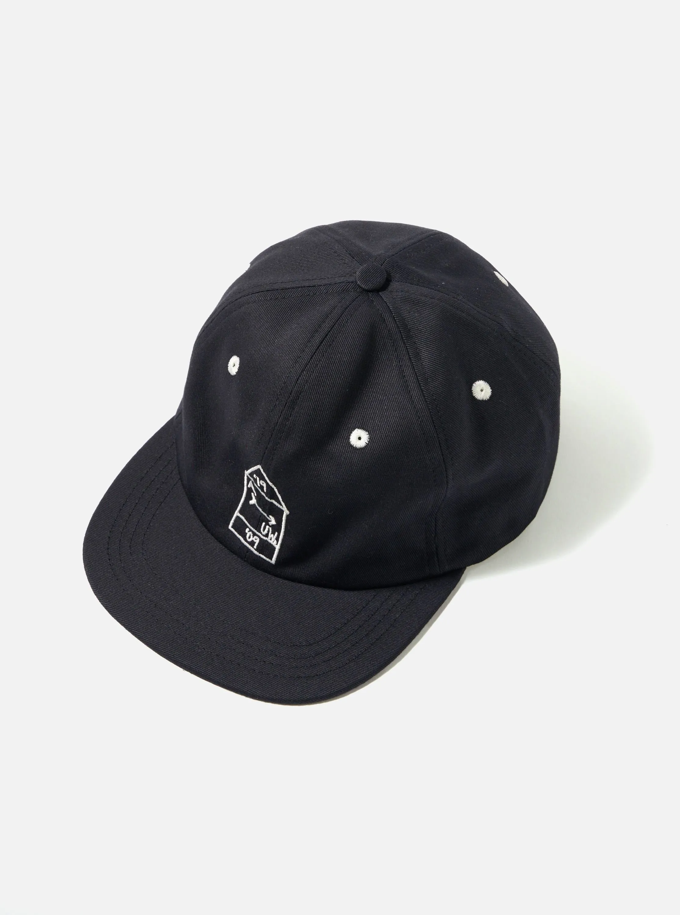 A. SOCIETY x Universal Works Black Twill Cotton Baseball Hat sold by Universal Works product image thumbnail 2