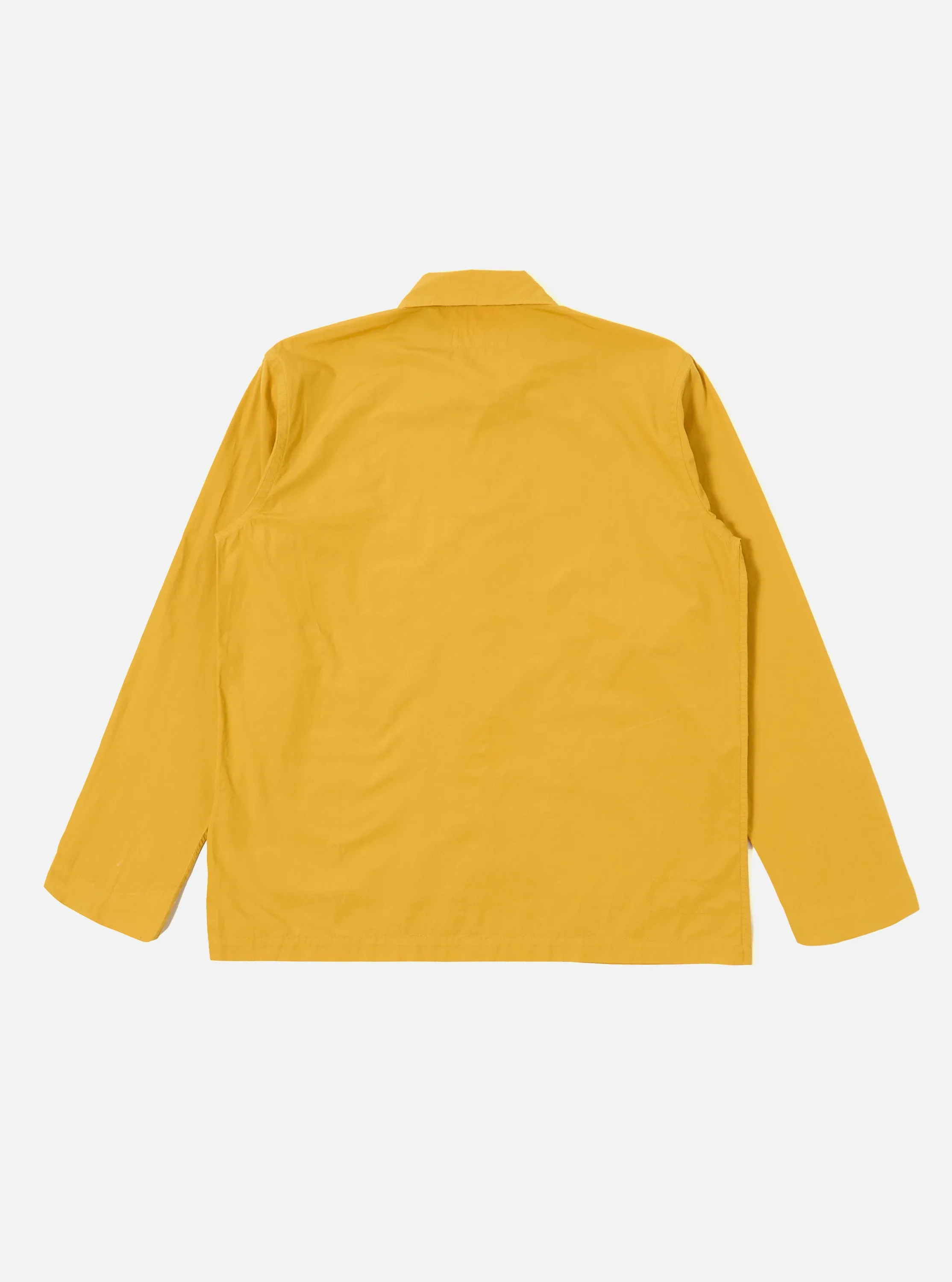 Golden Brown Organic Fine Poplin Bakers Overshirt sold by Universal Works product image thumbnail 3