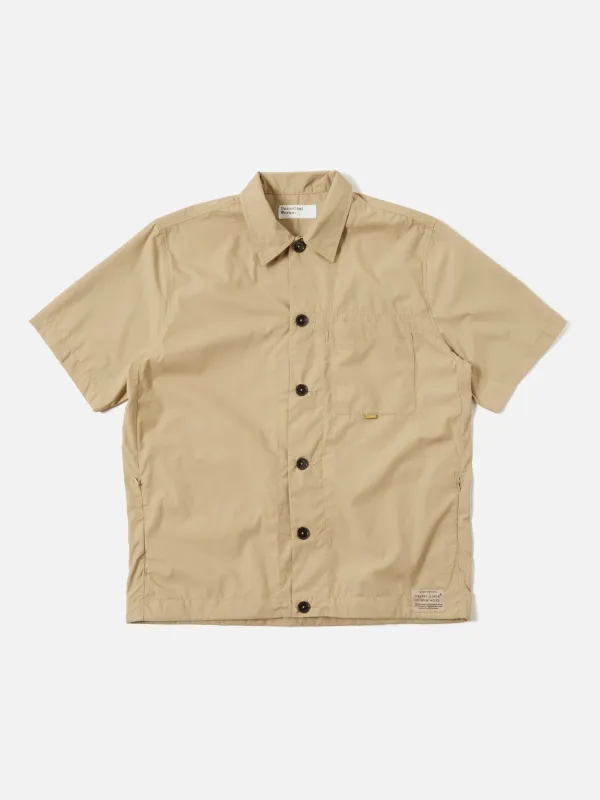 master-piece x Universal Works Sand Recycled Polytech Tech Overshirt made by Universal Works