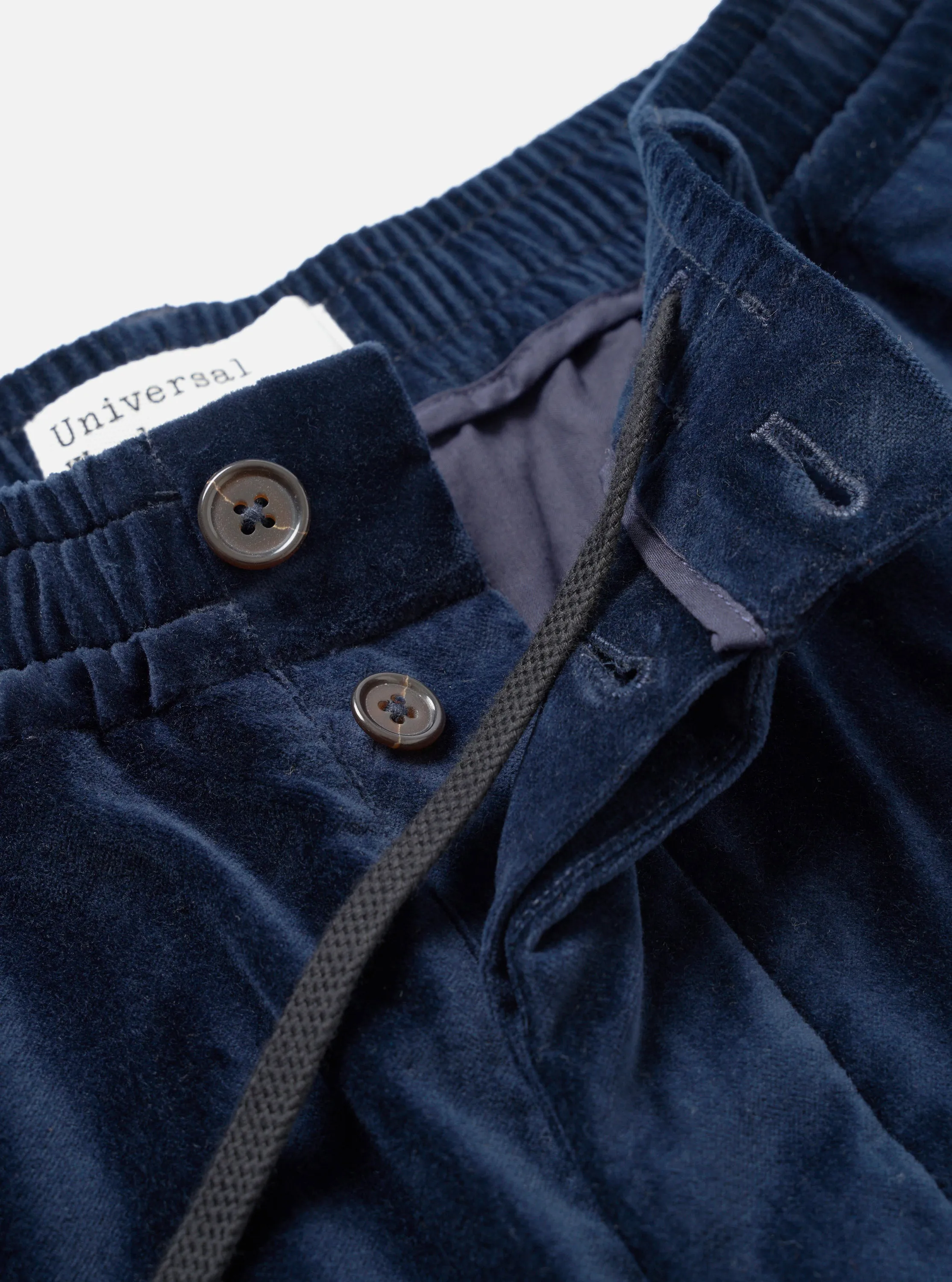 Navy CPH Velvet Oxford Pant sold by Universal Works product image thumbnail 4