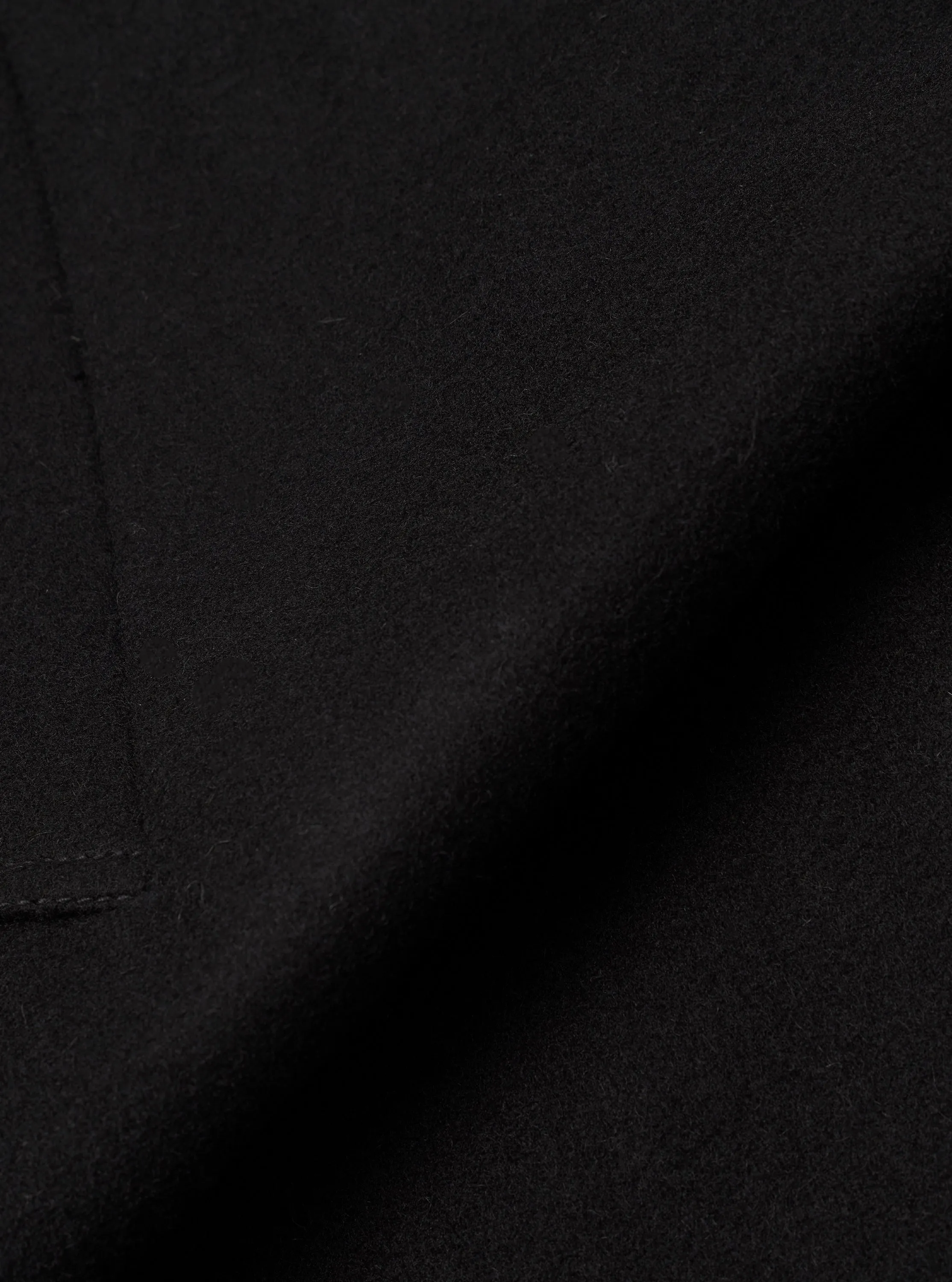 Black Mowbray Mac Coat sold by Universal Works product image thumbnail 2