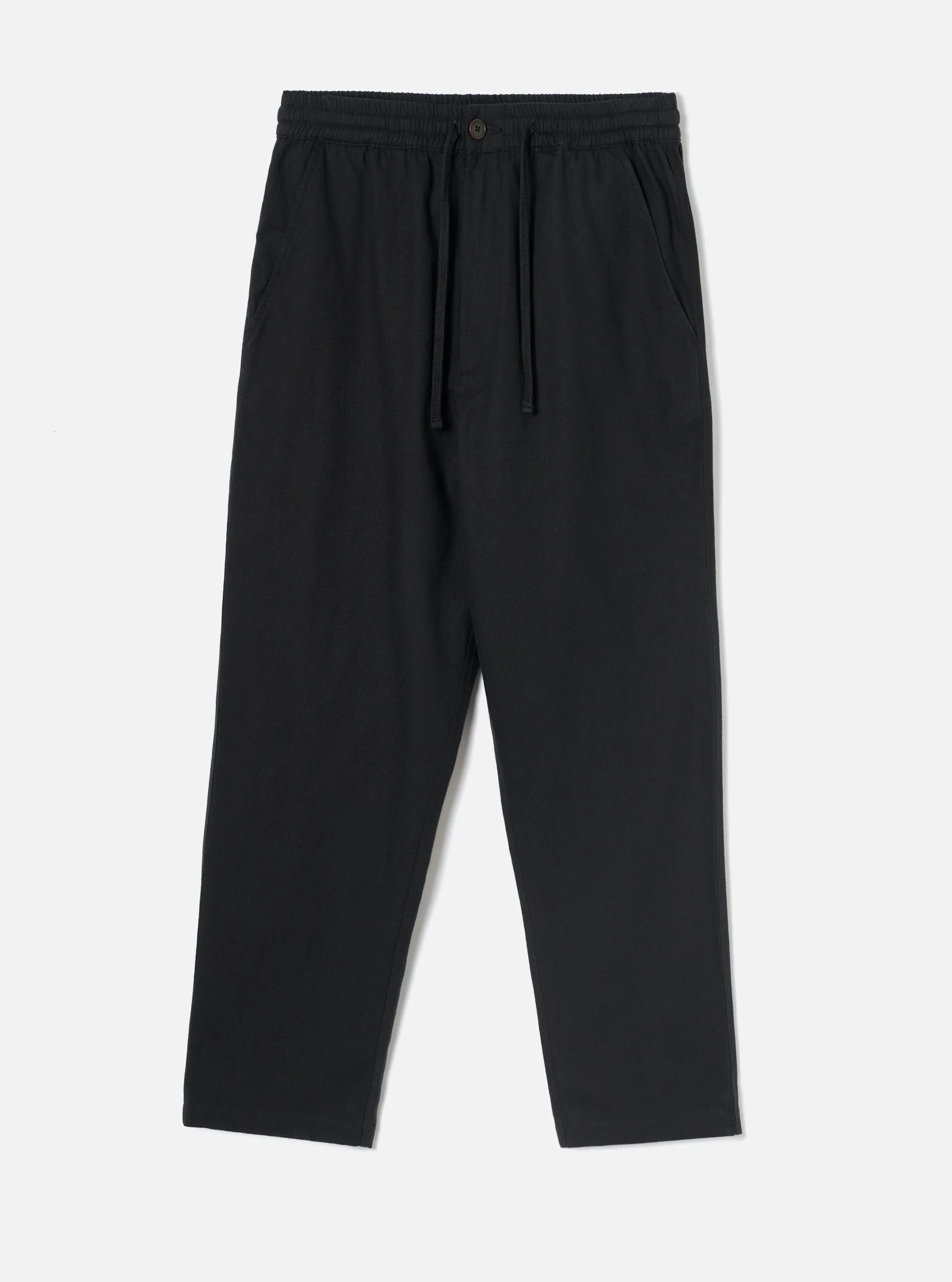 Black Brushed Moleskin Hi Water Trouser sold by Universal Works