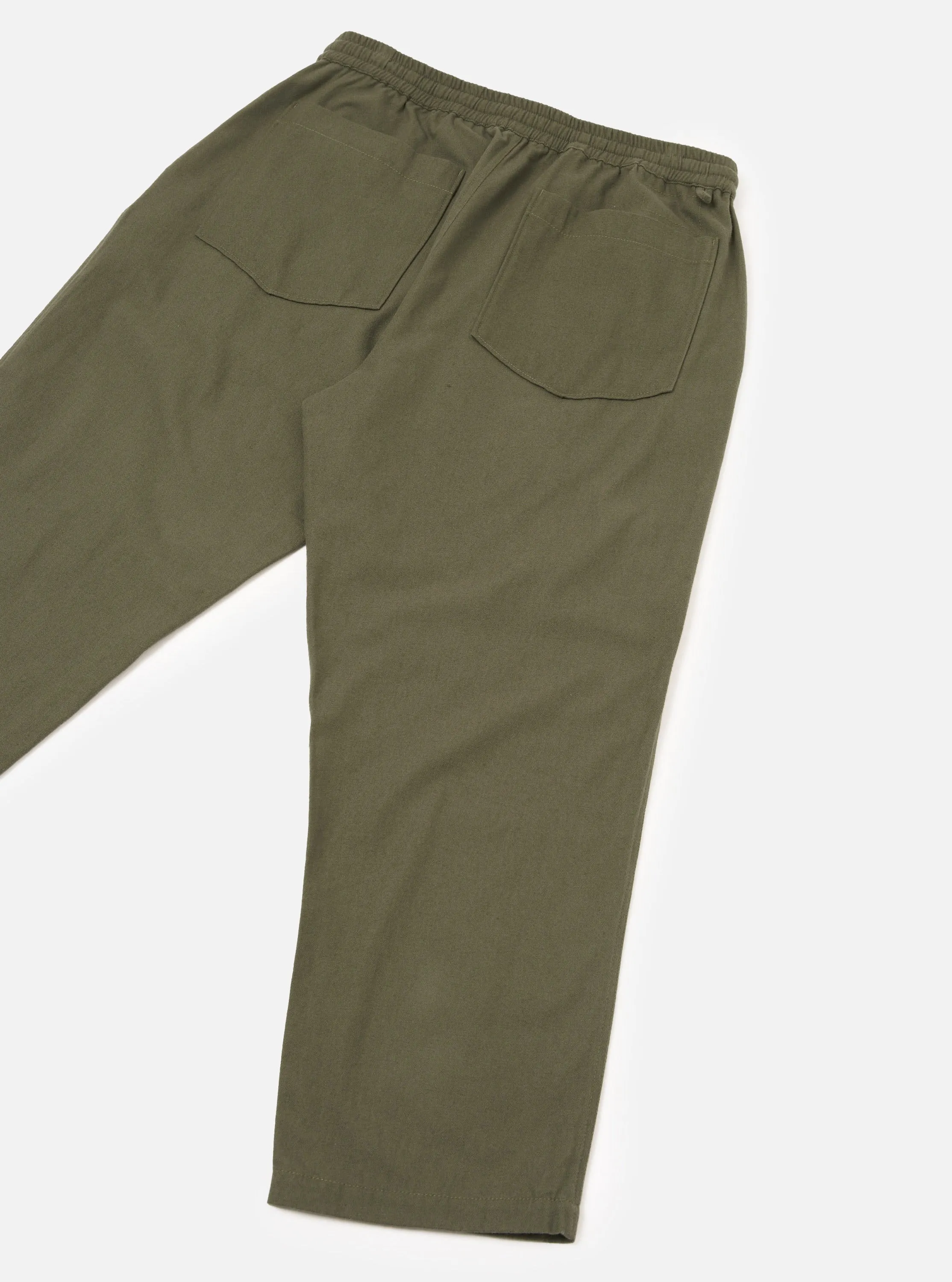 Olive Brushed Moleskin Hi Water Trouser sold by Universal Works product image thumbnail 3