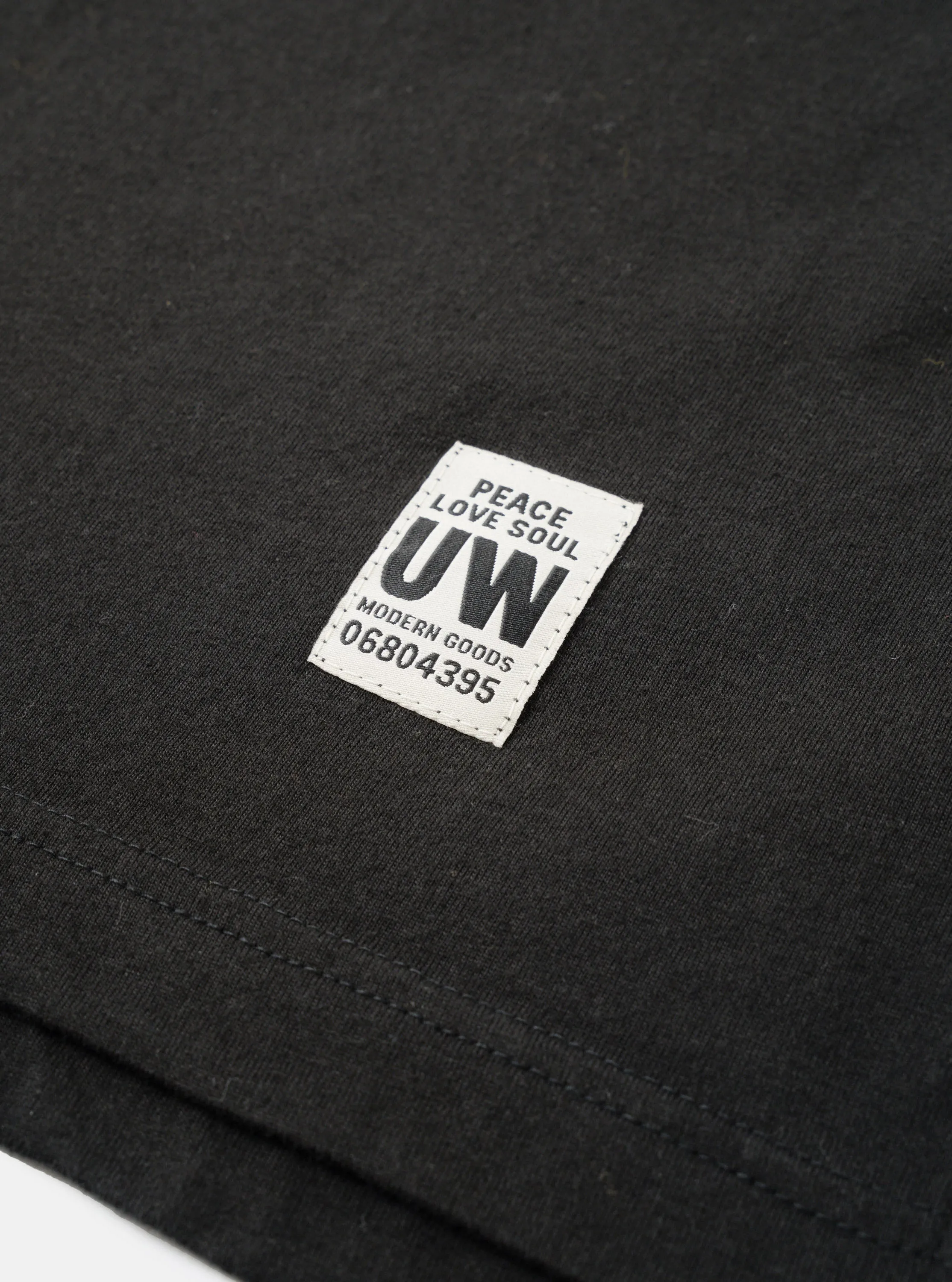 Black Single Jersey L/S Core Pocket Tee sold by Universal Works product image thumbnail 5