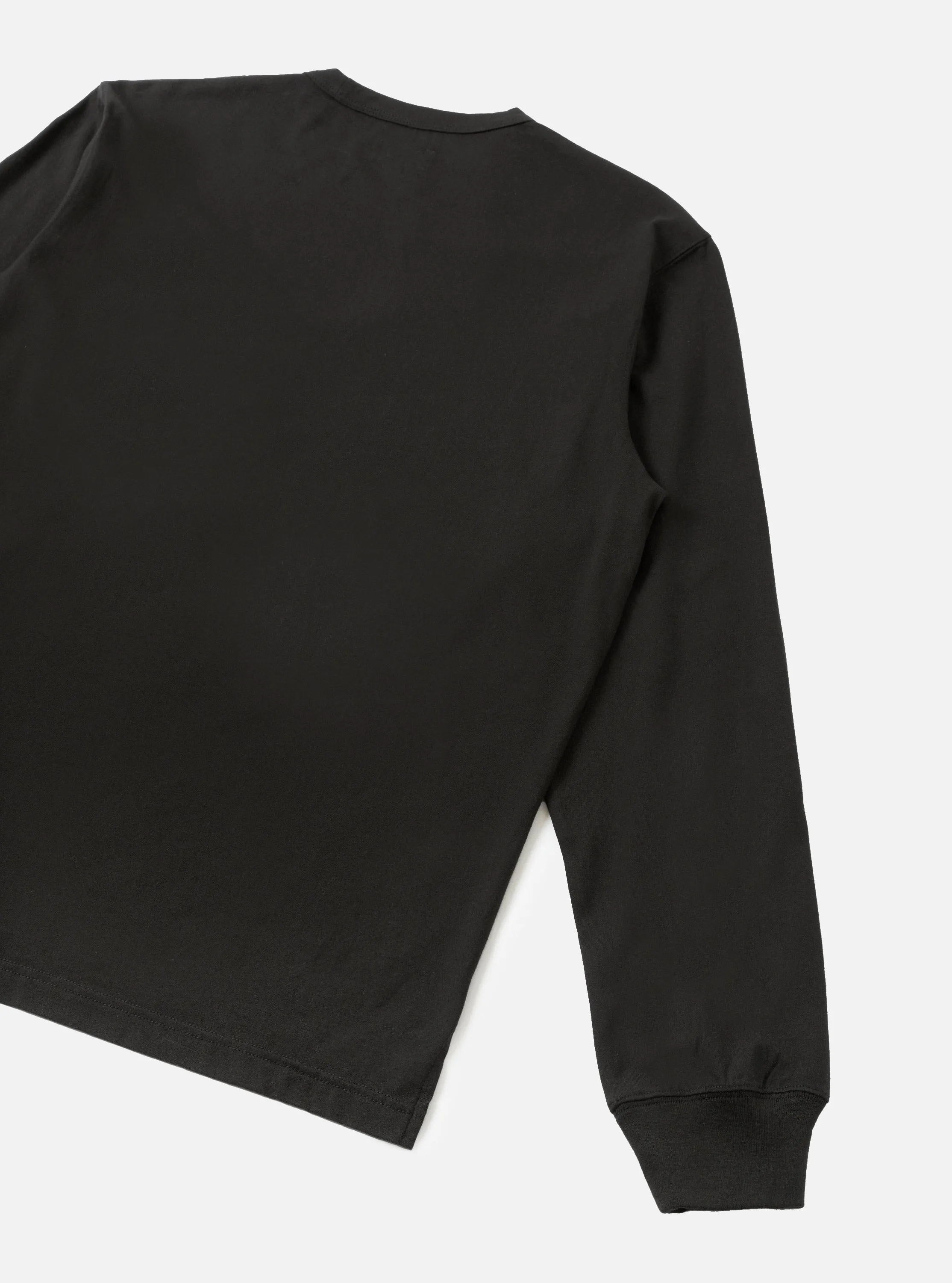 Black Single Jersey L/S Core Pocket Tee sold by Universal Works product image thumbnail 3