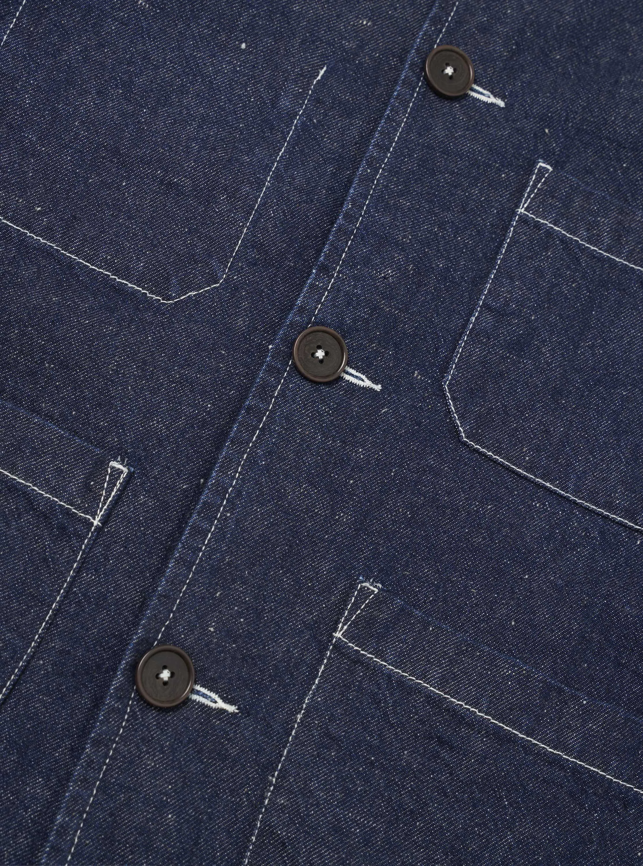 Indigo Future Denim Ives Jacket sold by Universal Works product image thumbnail 4