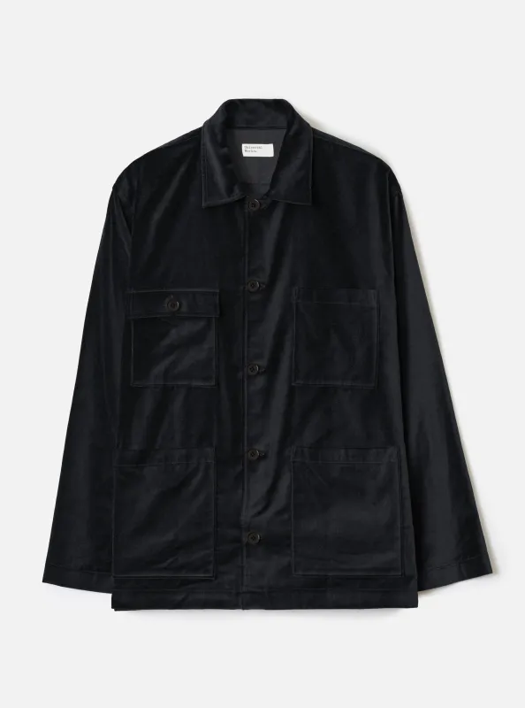 Black CPH Velvet Dockside made by Universal Works