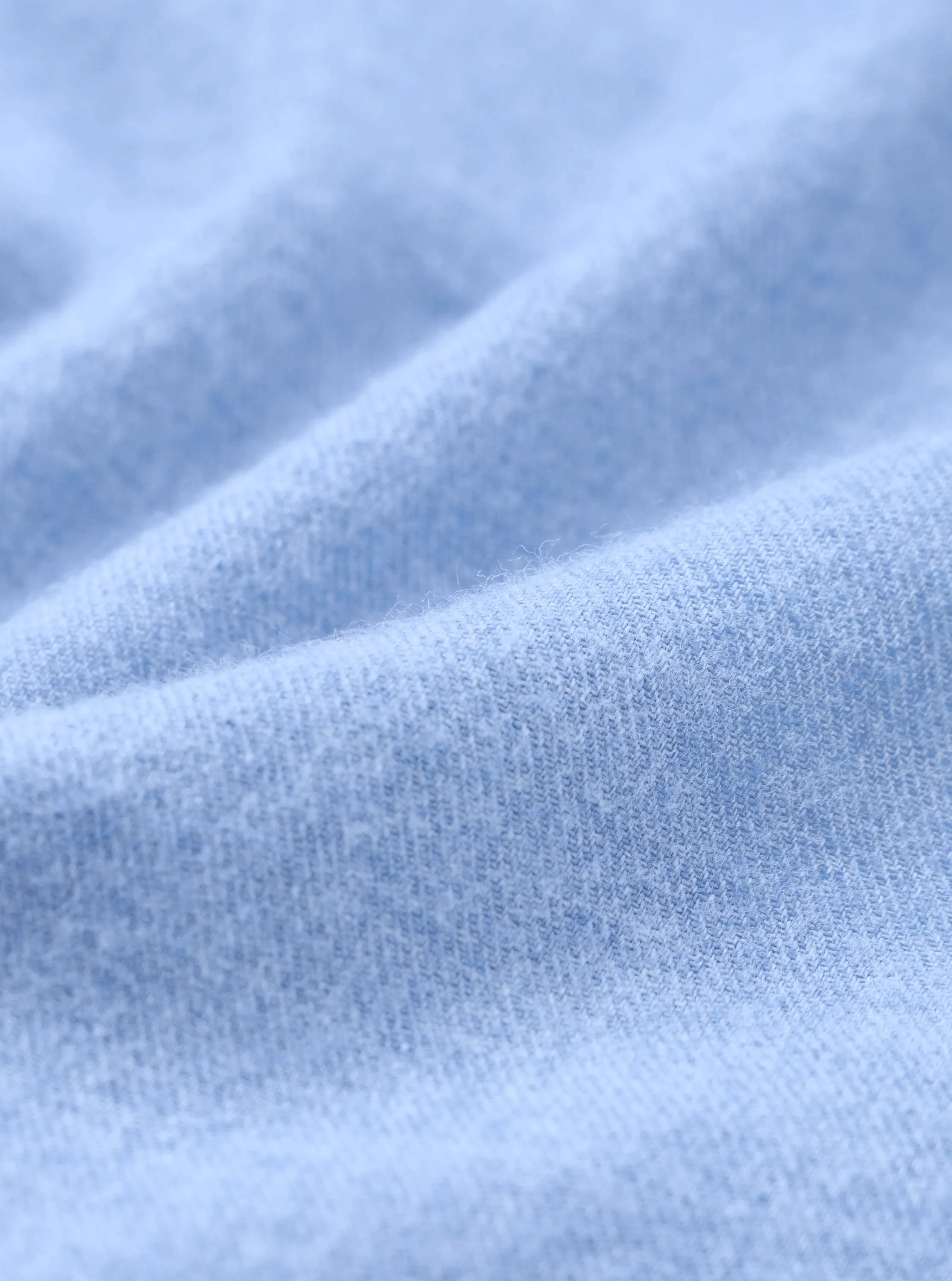 Blue Brushed Flannel Square Pocket Shirt sold by Universal Works product image thumbnail 2