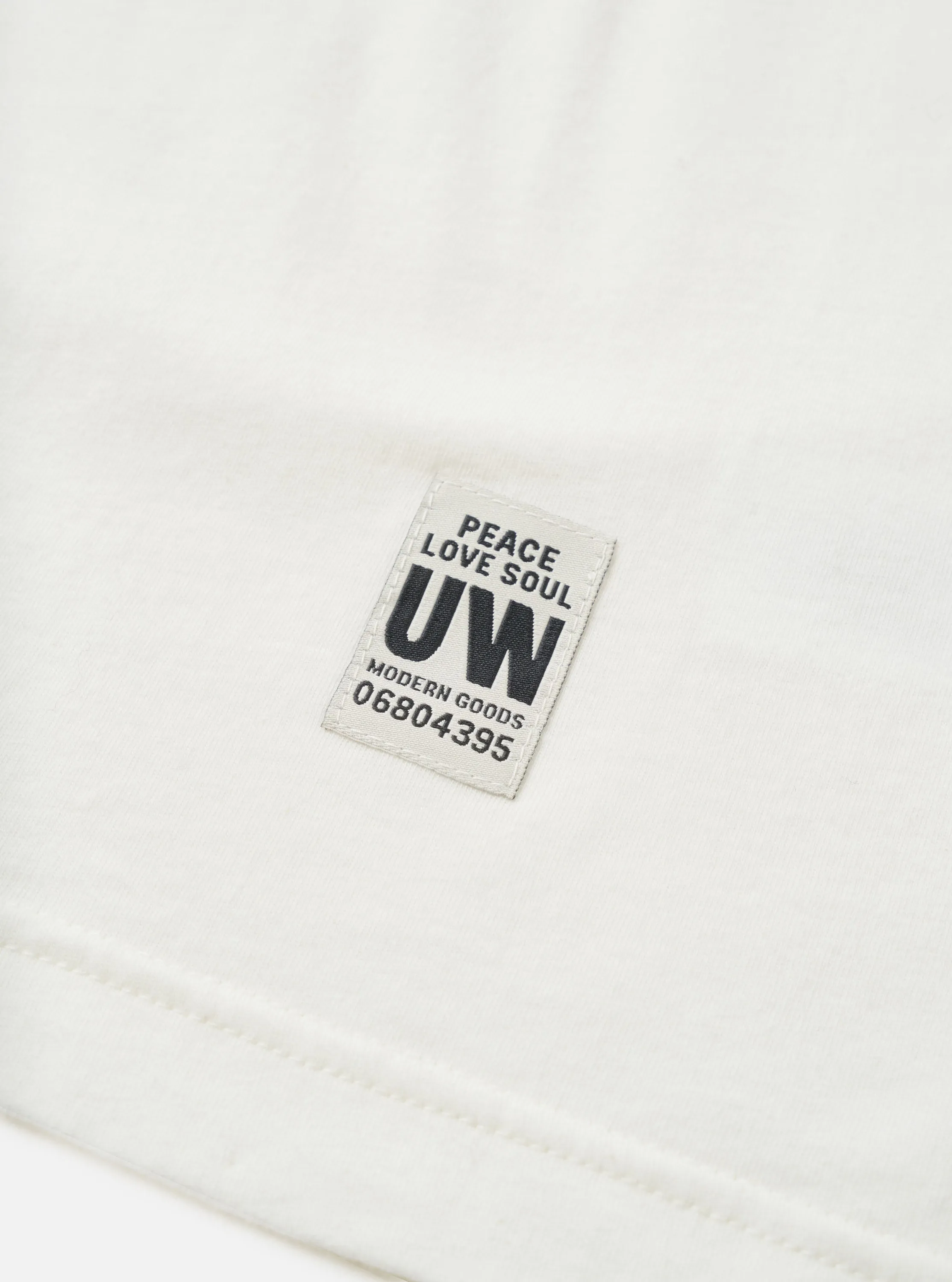 Ecru Single Jersey L/S Core Pocket Tee sold by Universal Works product image thumbnail 5