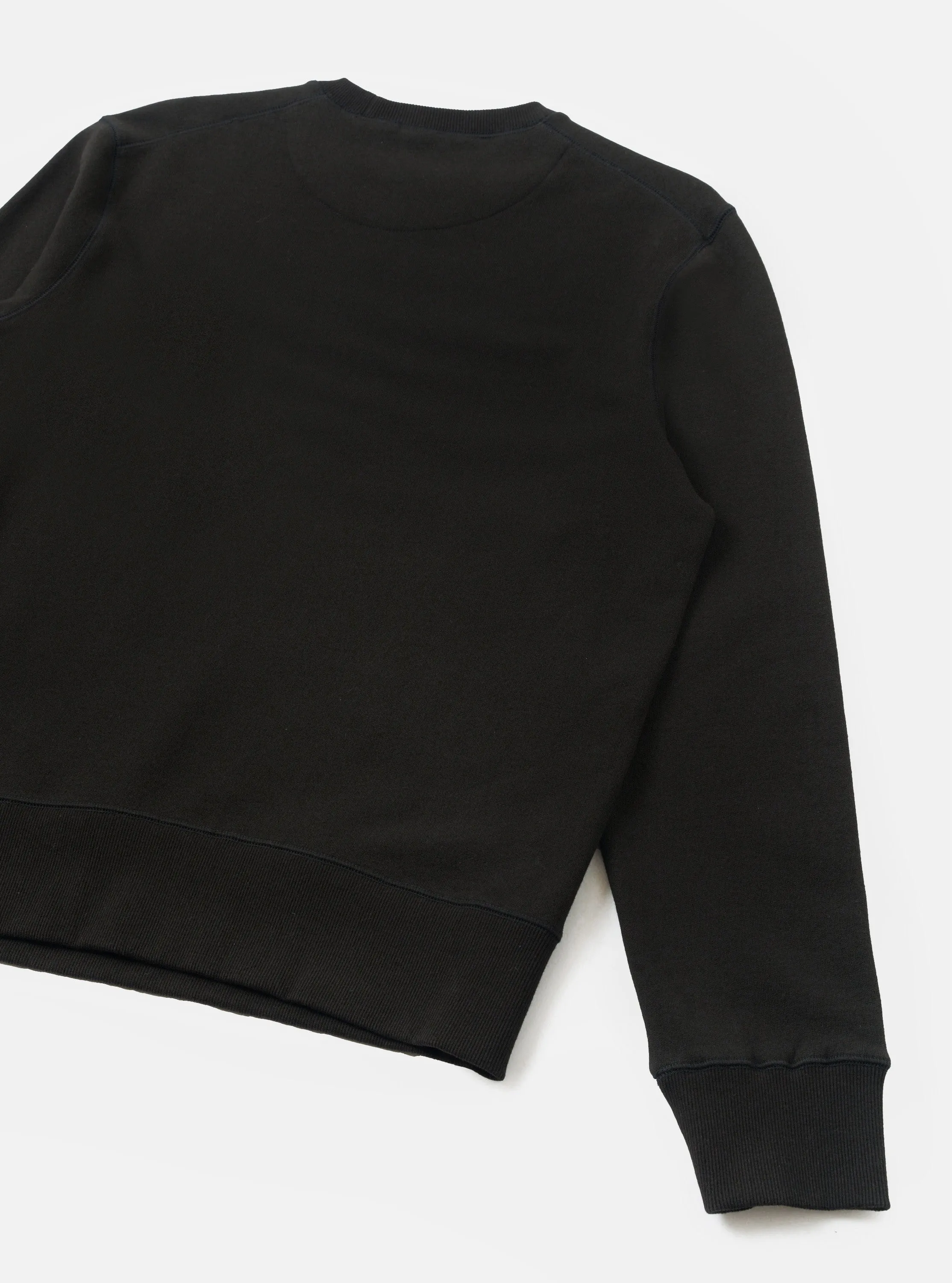 Black Brush Back Sweat Core Sweatshirt sold by Universal Works product image thumbnail 3