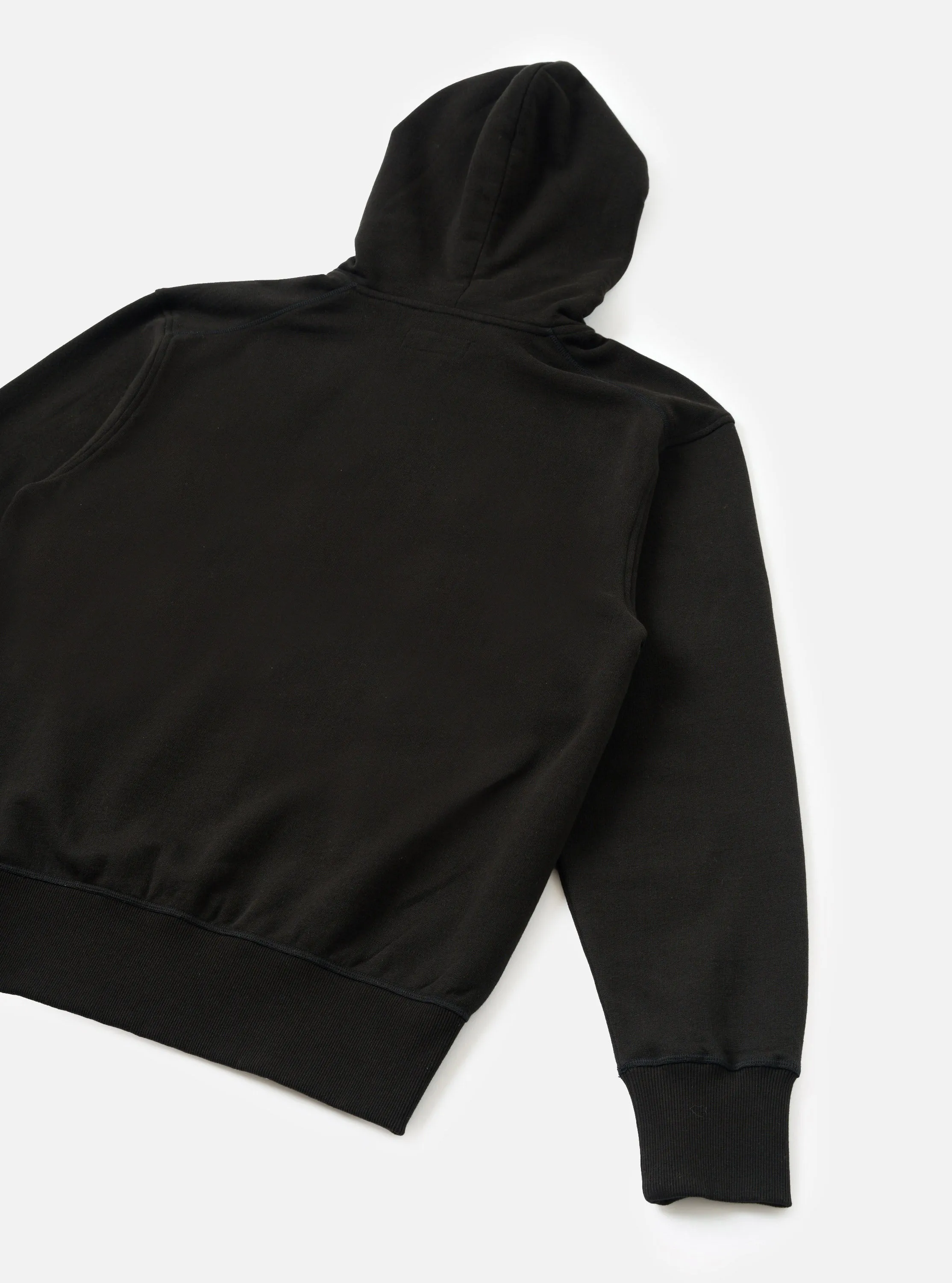Black Brush Back Sweat Core Hoody sold by Universal Works product image thumbnail 3
