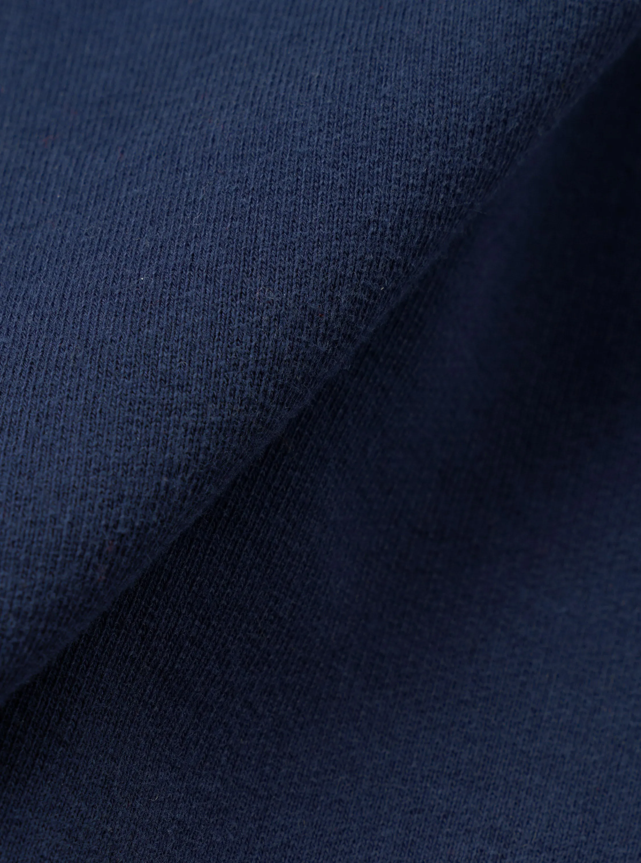 Navy Brush Back Sweat Core Hoody sold by Universal Works product image thumbnail 2