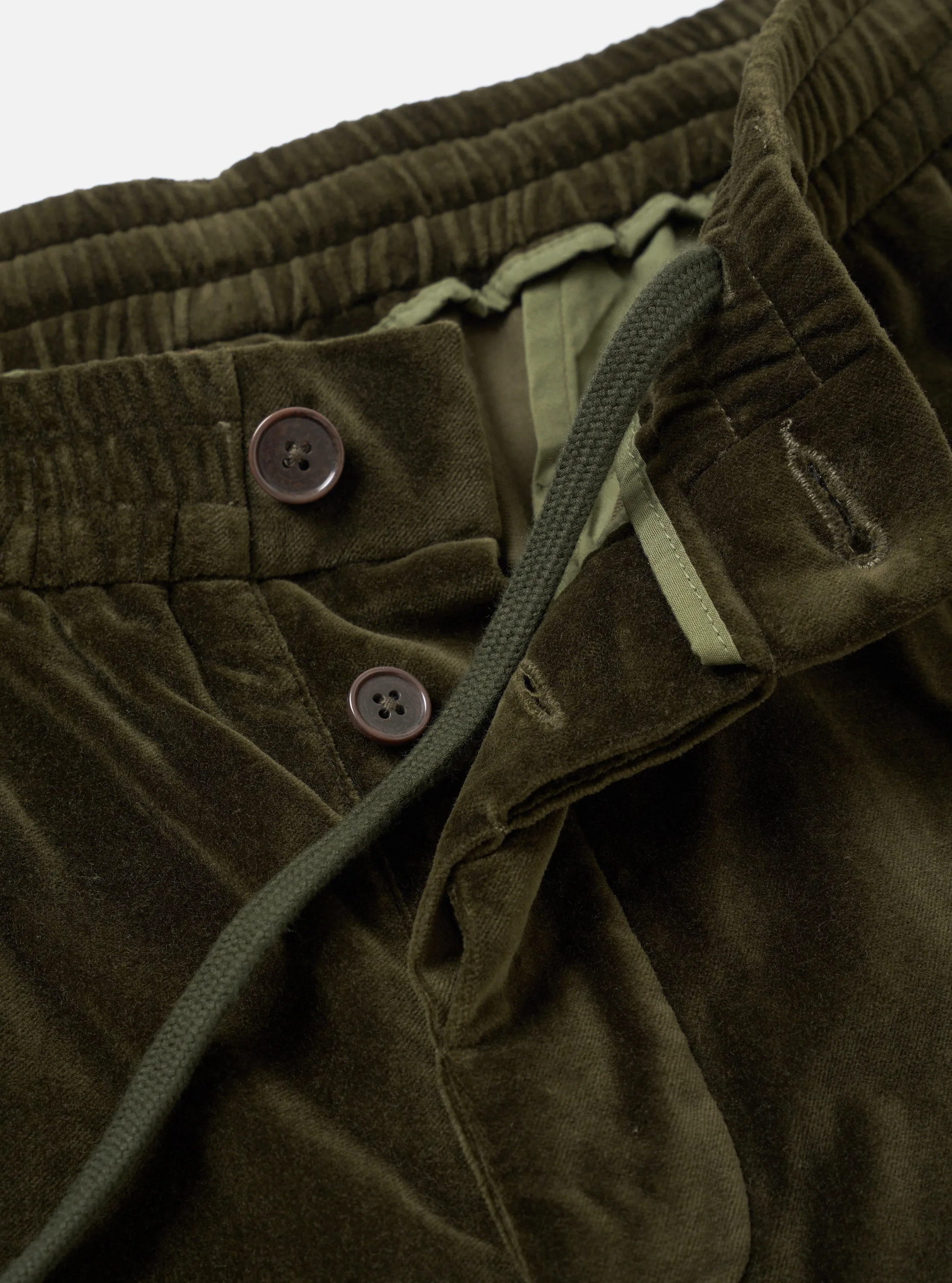 Olive CPH Velvet Oxford Pant sold by Universal Works product image thumbnail 4