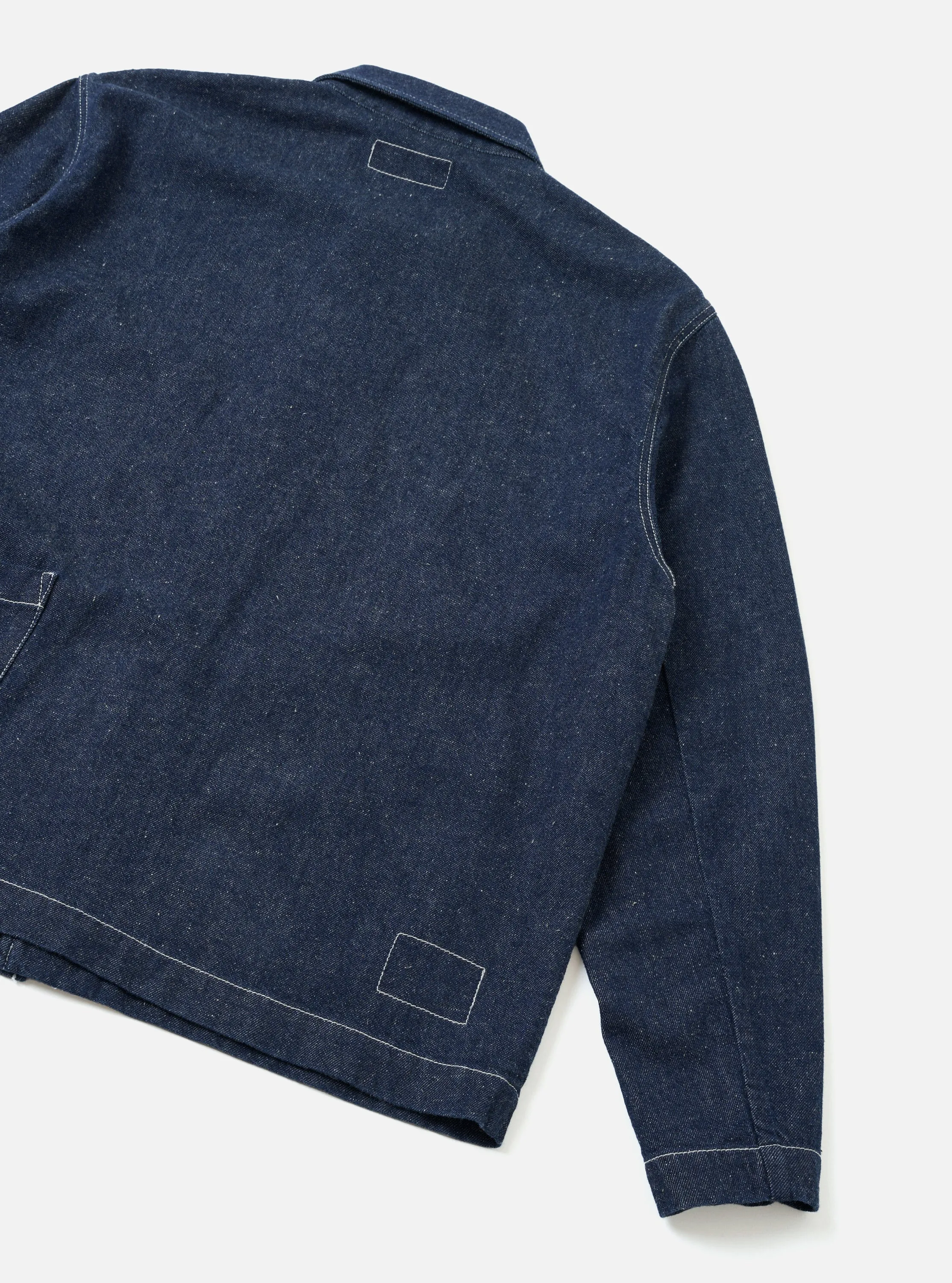 Indigo Future Denim Patch Ives Jacket sold by Universal Works product image thumbnail 3