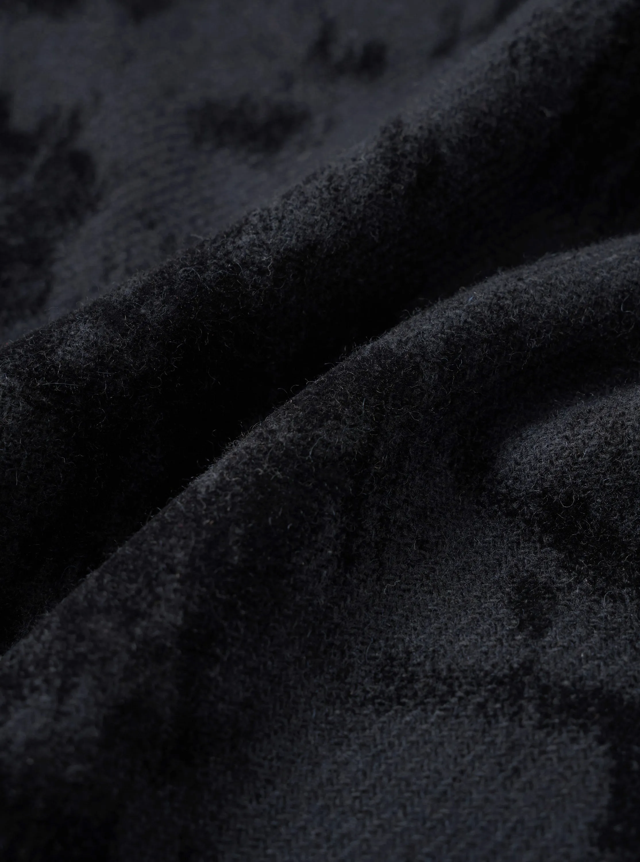 Black Be Bop Wool Mix Pleated Track Pant sold by Universal Works product image thumbnail 2