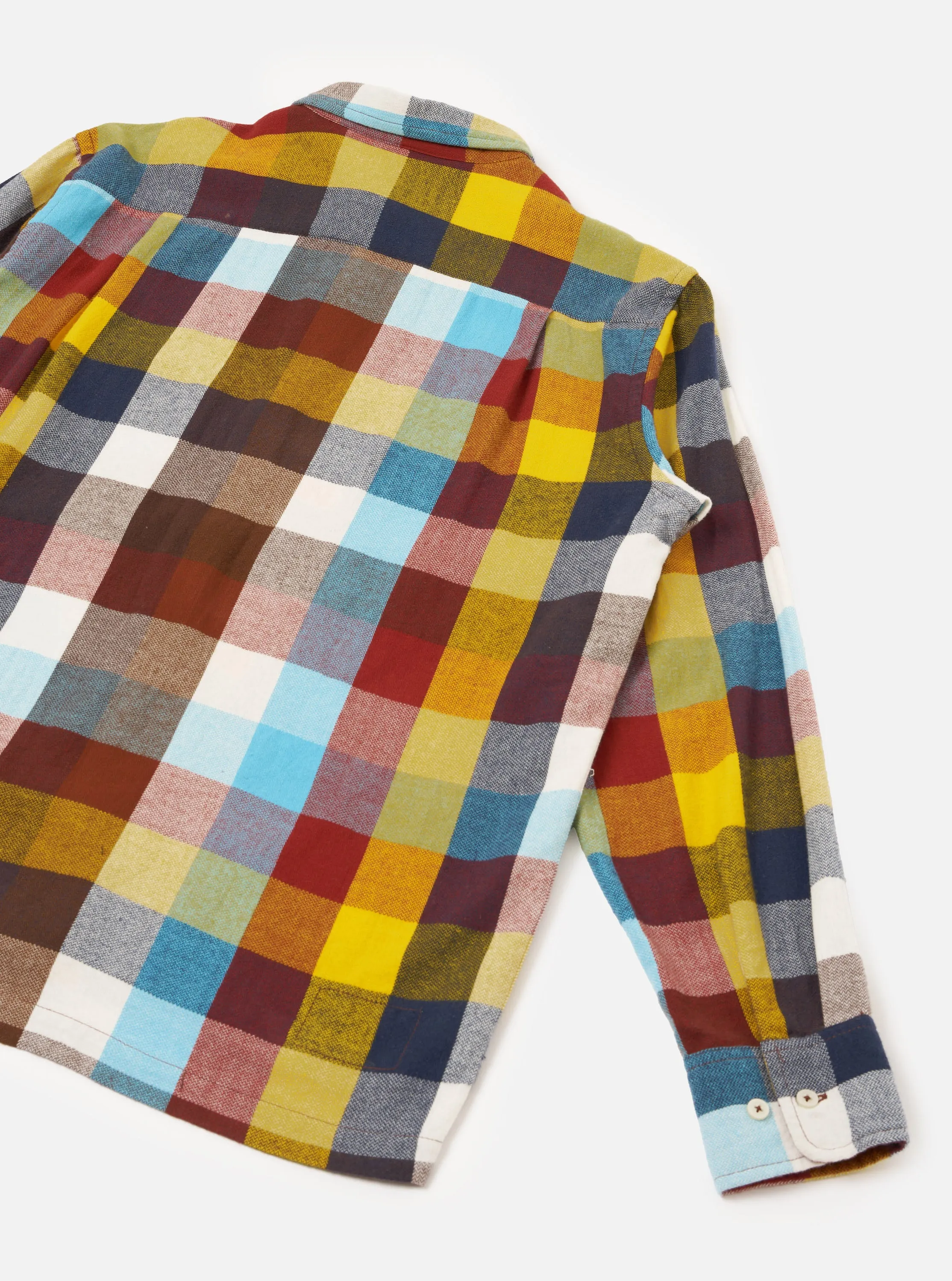 Multi Check Evans Check Lucky Shirt sold by Universal Works product image thumbnail 3