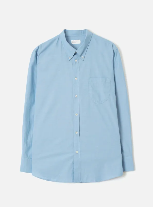 Sky Blue Prince Chambray Daybrook Shirt made by Universal Works