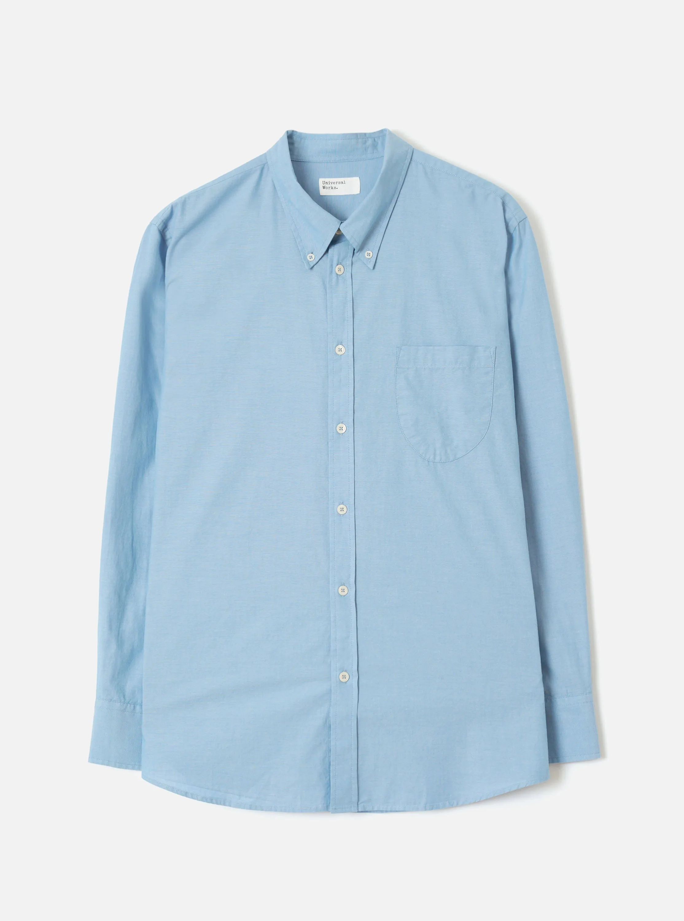 Sky Blue Prince Chambray Daybrook Shirt sold by Universal Works