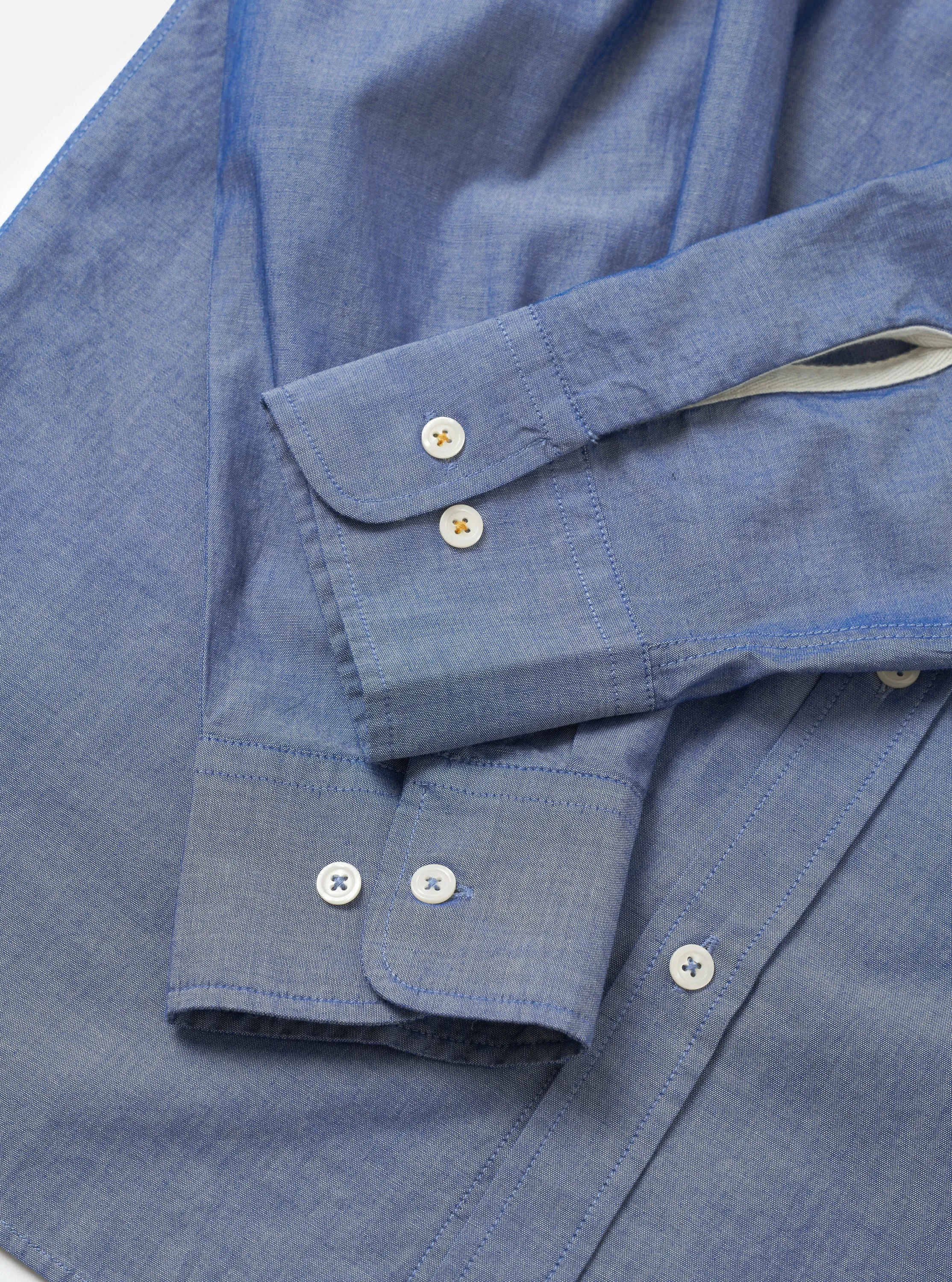 Indigo Prince Chambray Daybrook Shirt sold by Universal Works product image thumbnail 4