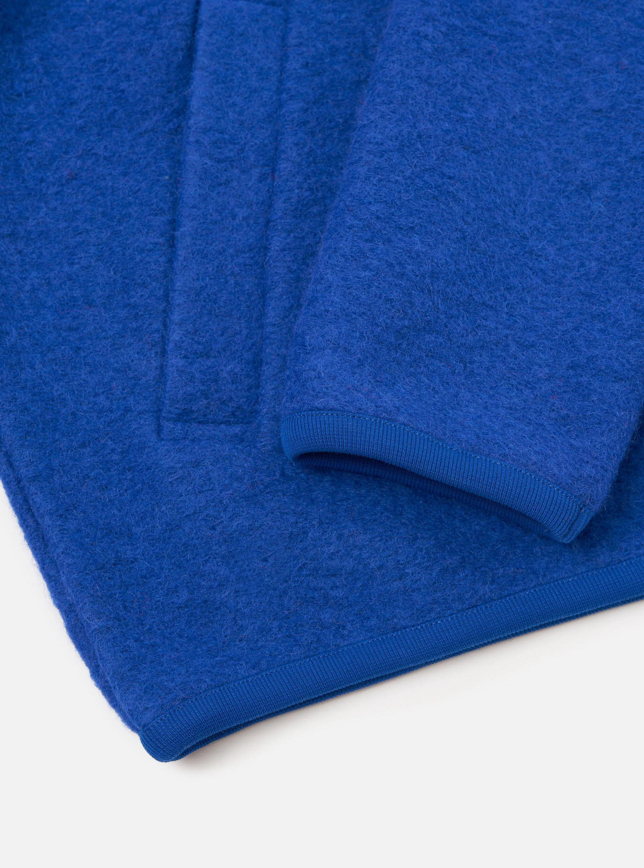 Blue Wool Fleece Zip Bomber Jacket sold by Universal Works product image thumbnail 5