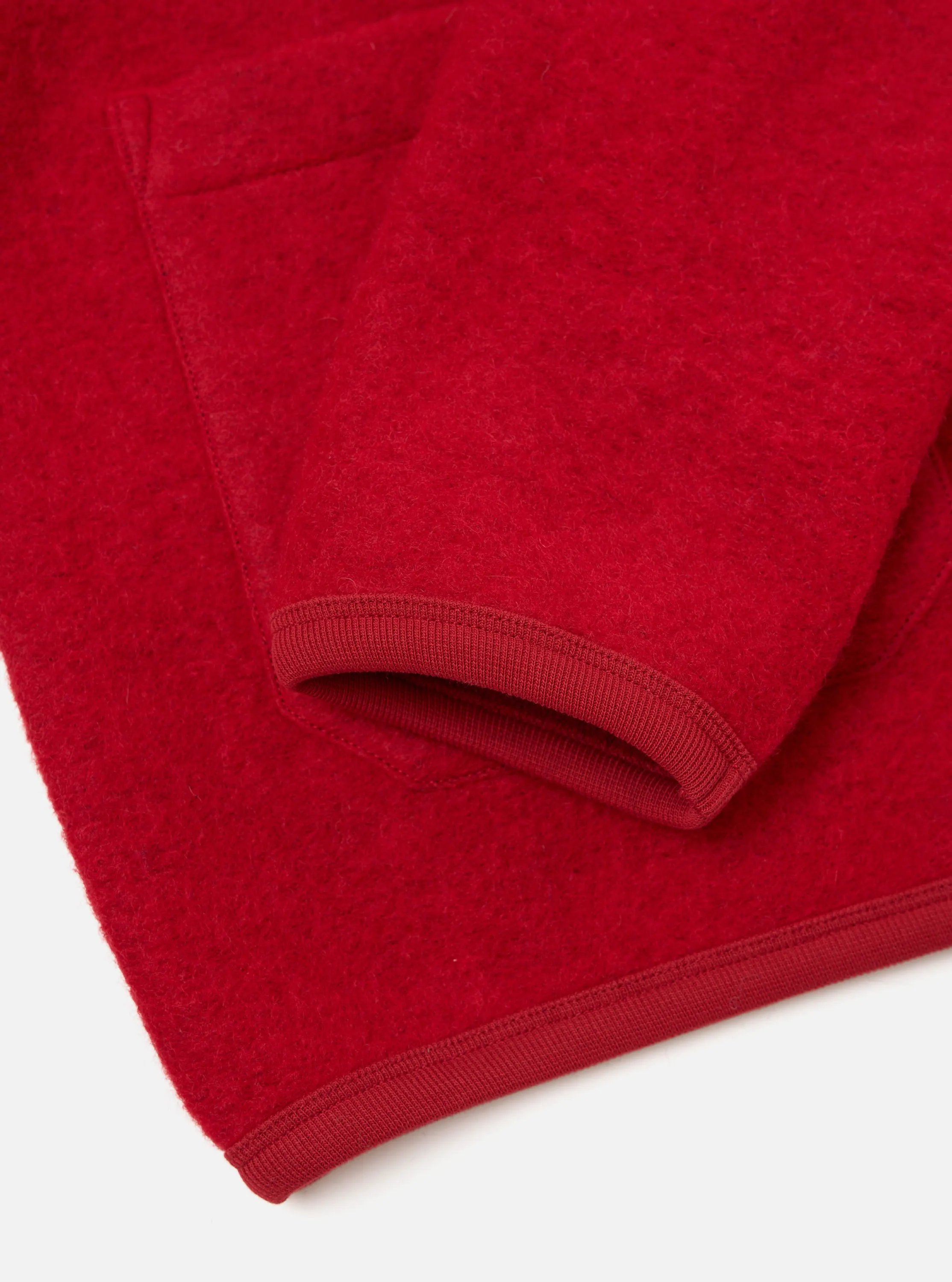Scarlet Wool Fleece Cardigan sold by Universal Works product image thumbnail 4