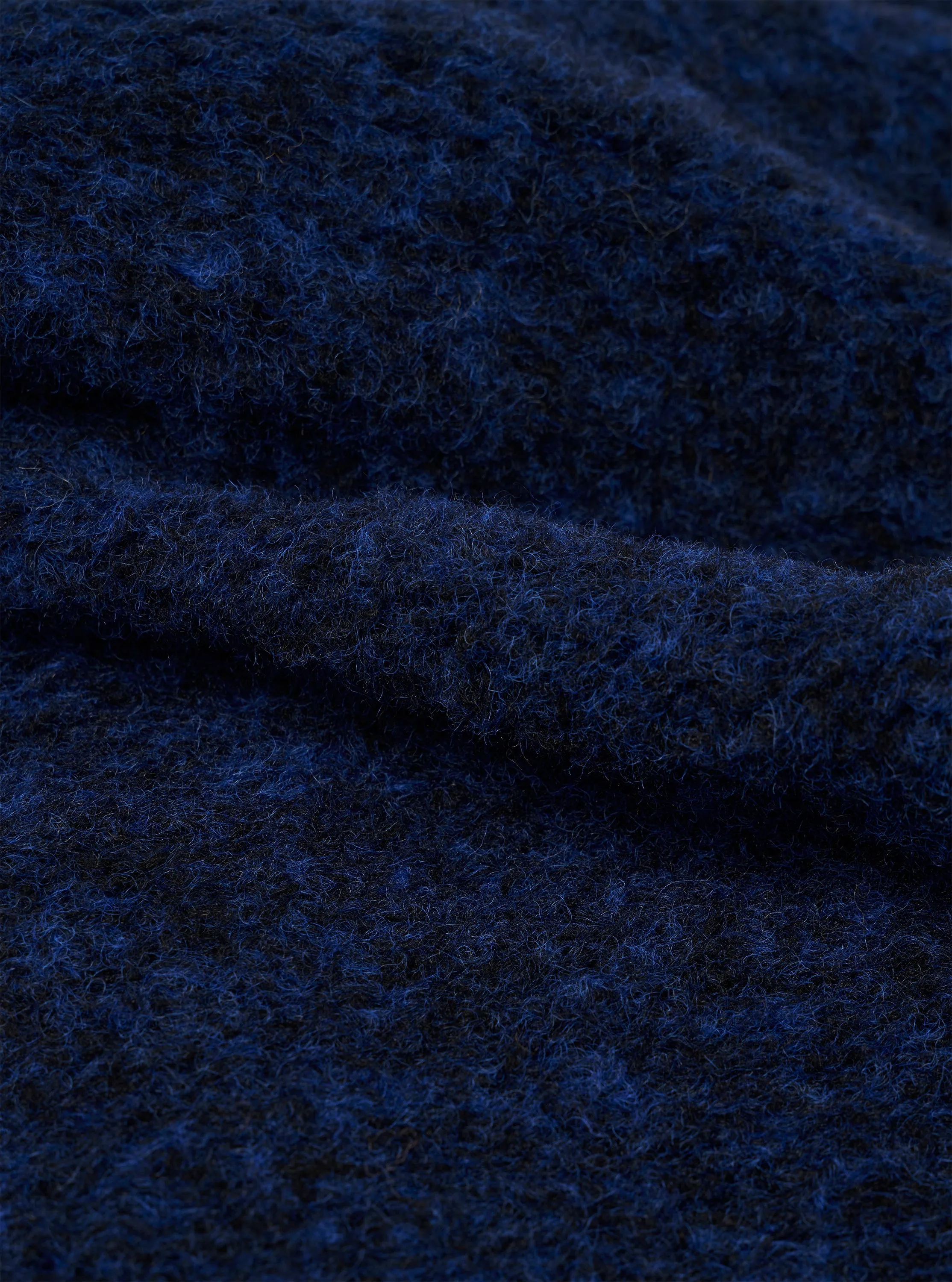 Blue Bouclet Fleece Lancaster Gilet sold by Universal Works product image thumbnail 2