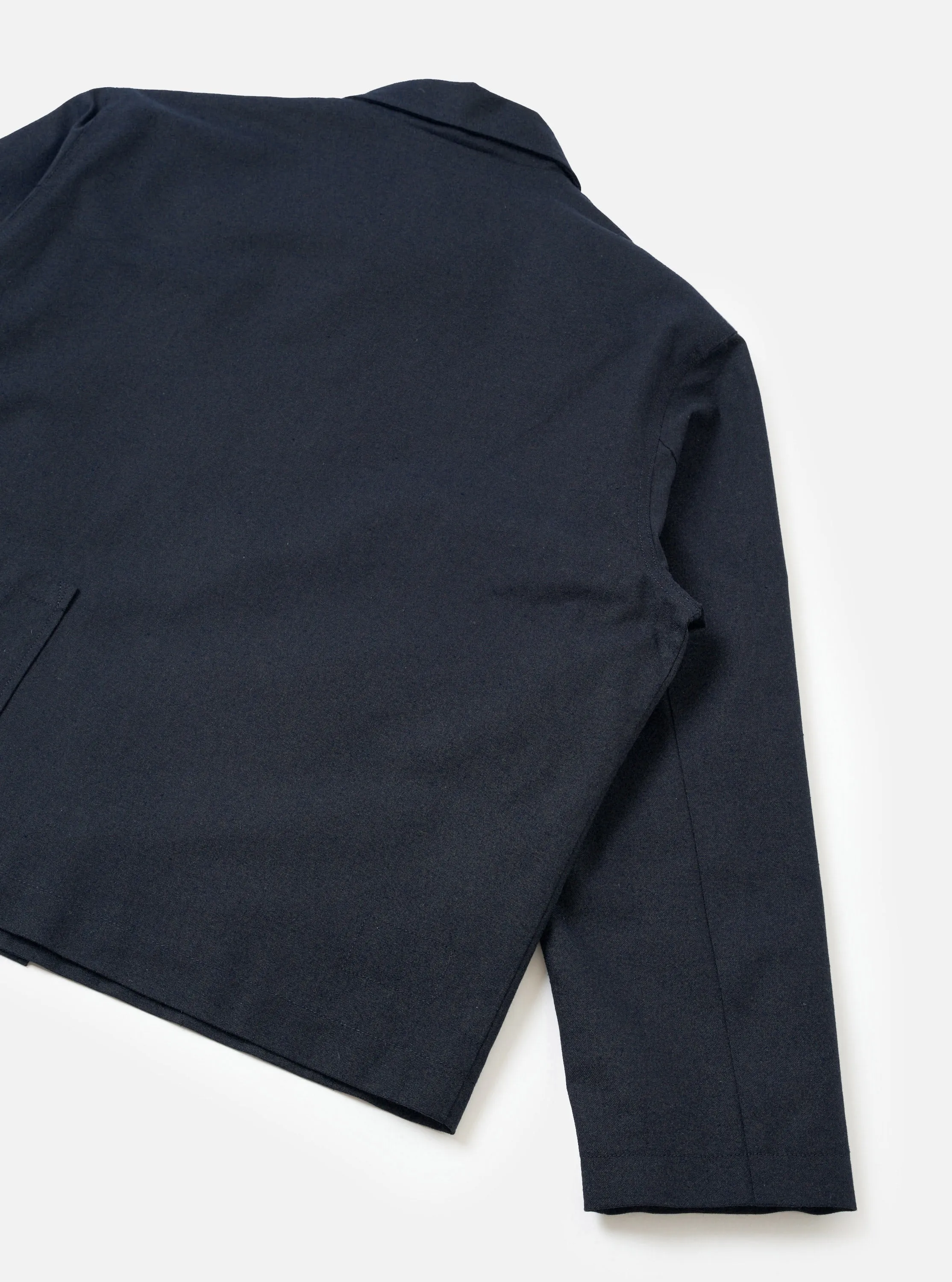 Navy Lucca Suiting Ives Jacket sold by Universal Works product image thumbnail 3
