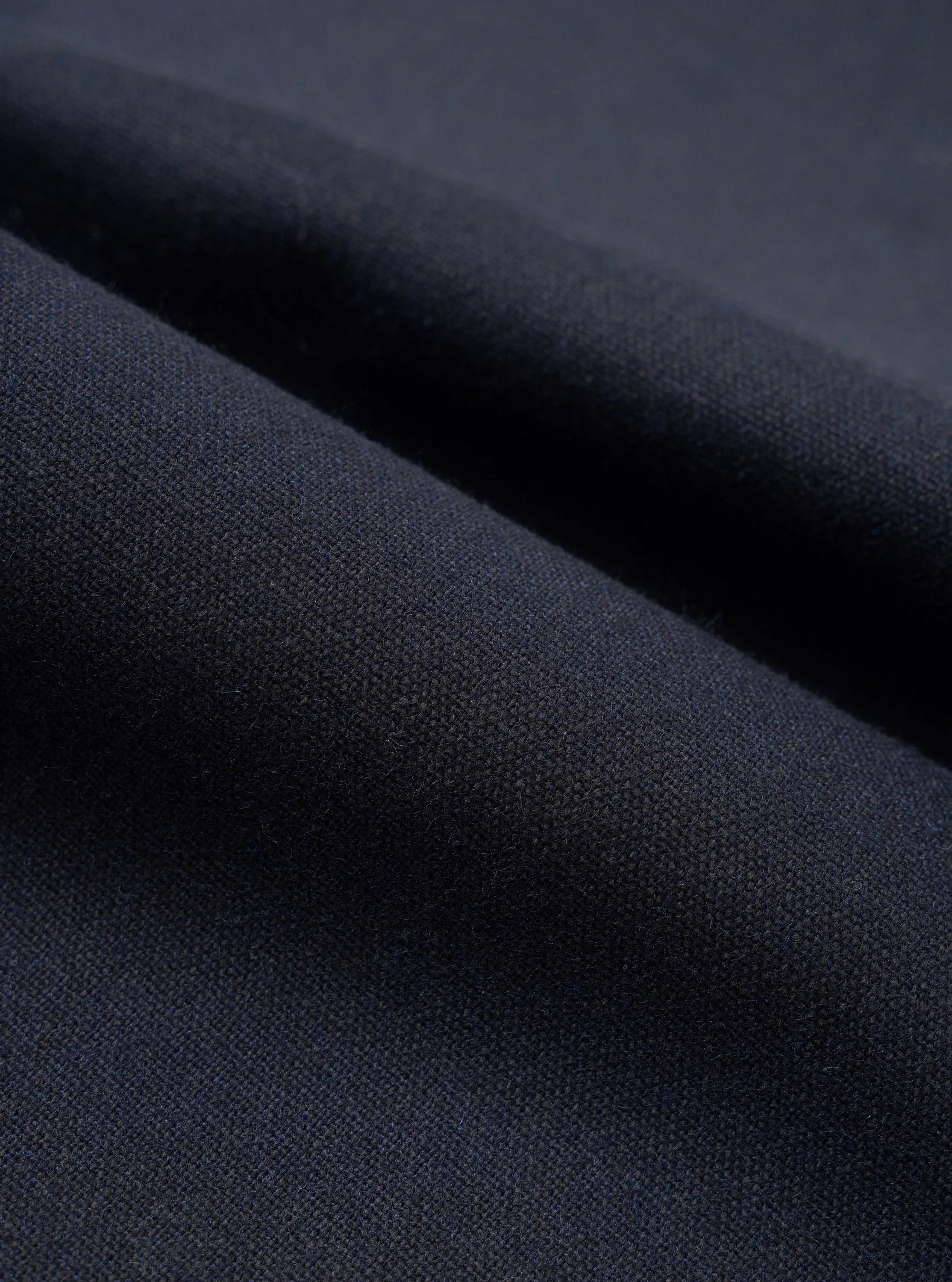 Navy Recycled Italian Tweed Military Chino sold by Universal Works product image thumbnail 2