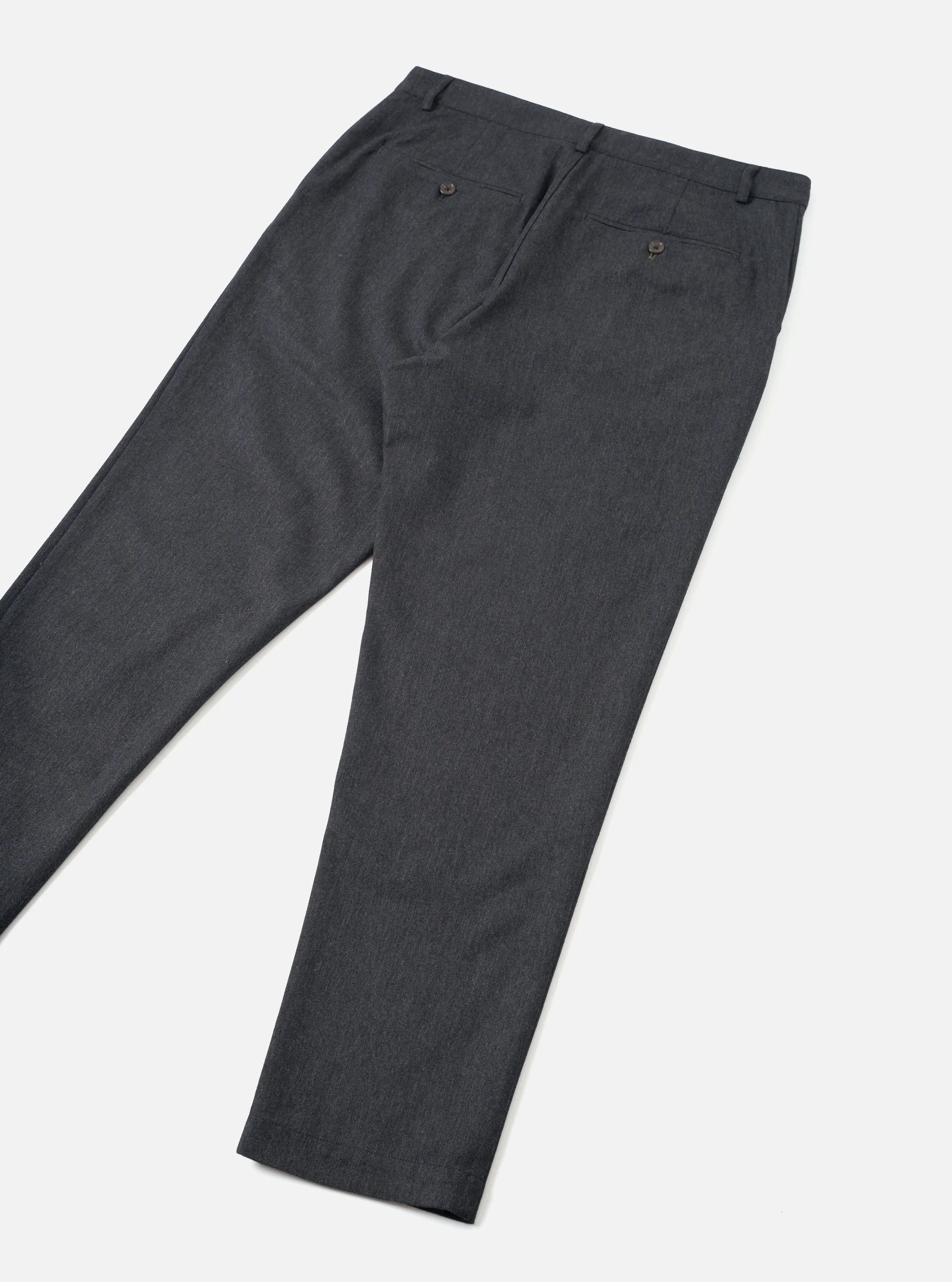 Charcoal Recycled Italian Tweed Military Chino sold by Universal Works product image thumbnail 3