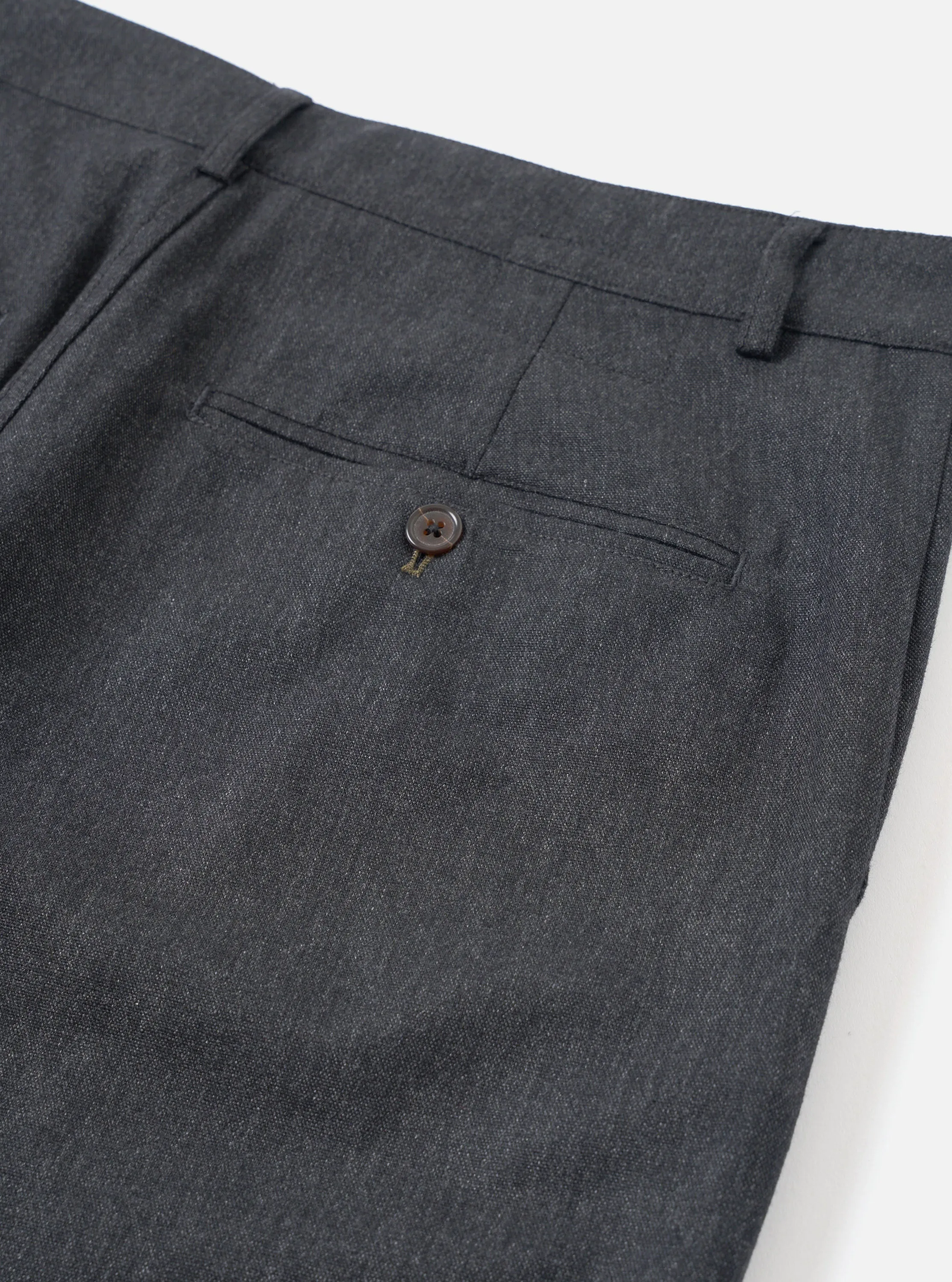 Charcoal Recycled Italian Tweed Military Chino sold by Universal Works product image thumbnail 4