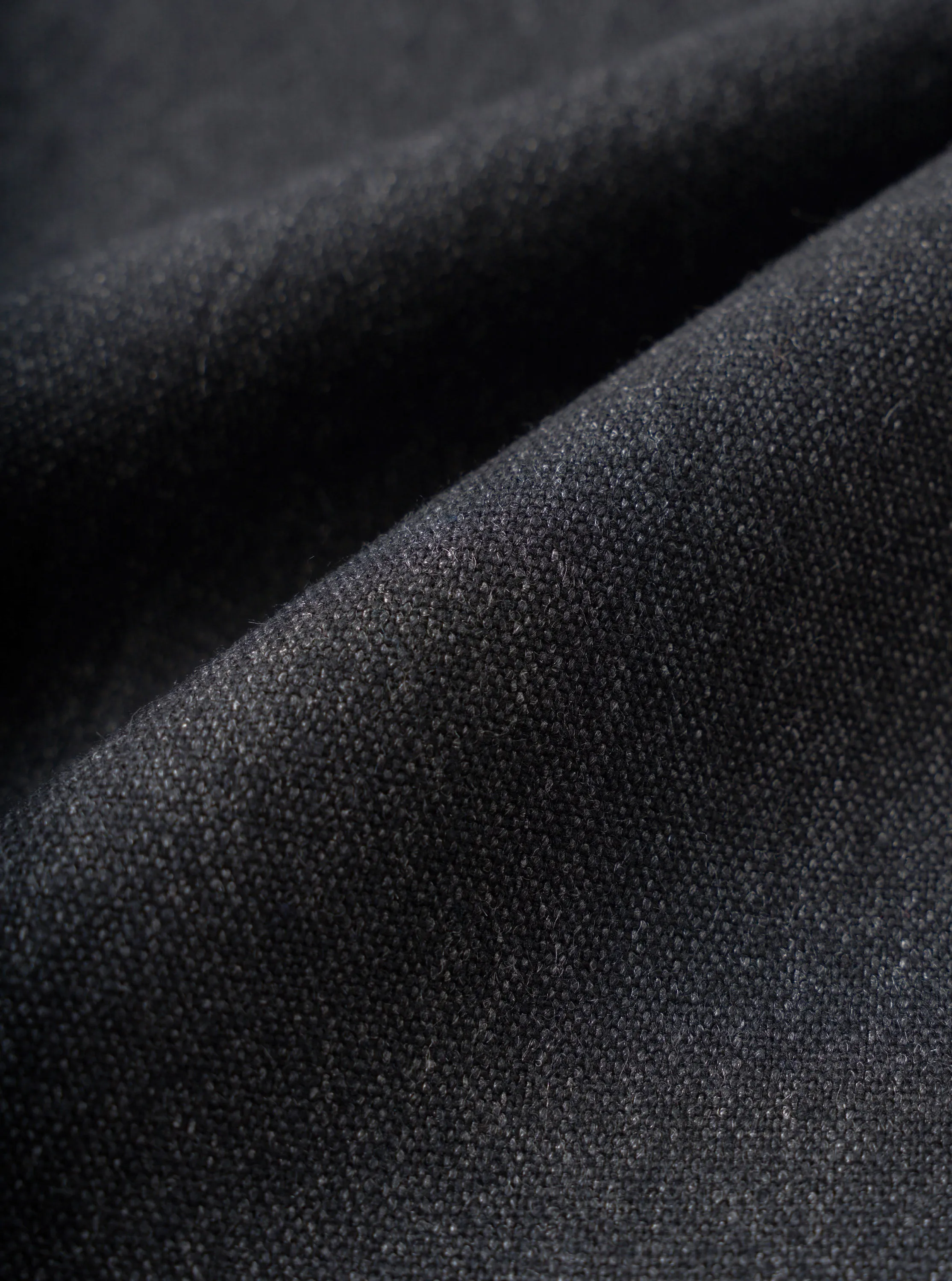 Charcoal Recycled Italian Tweed Military Chino sold by Universal Works product image thumbnail 2