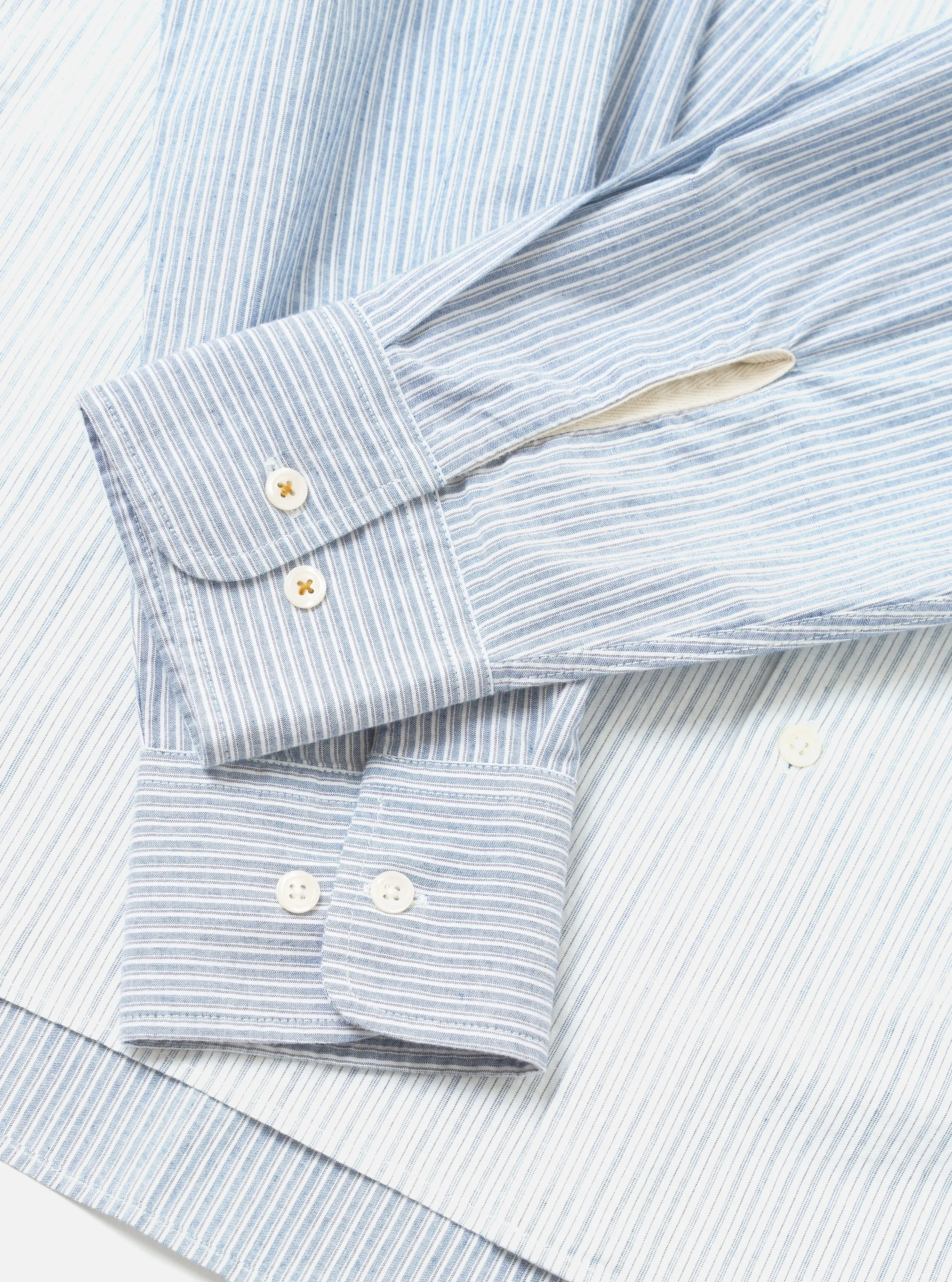 Mix Stripes WM Station Shirt sold by Universal Works product image thumbnail 4