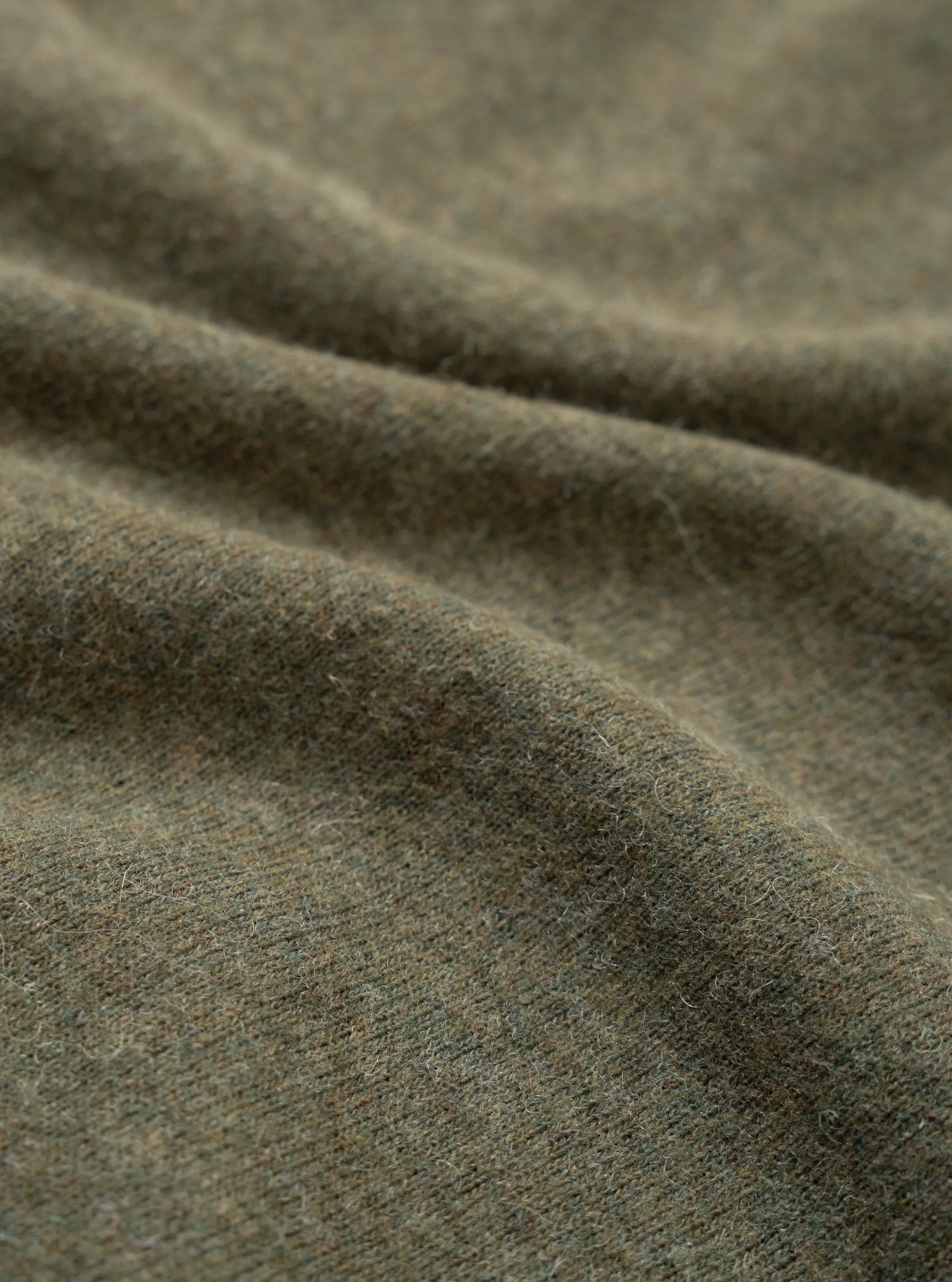 Olive Recycled Wool Mix SJ L/S Pocket Tee sold by Universal Works product image thumbnail 2