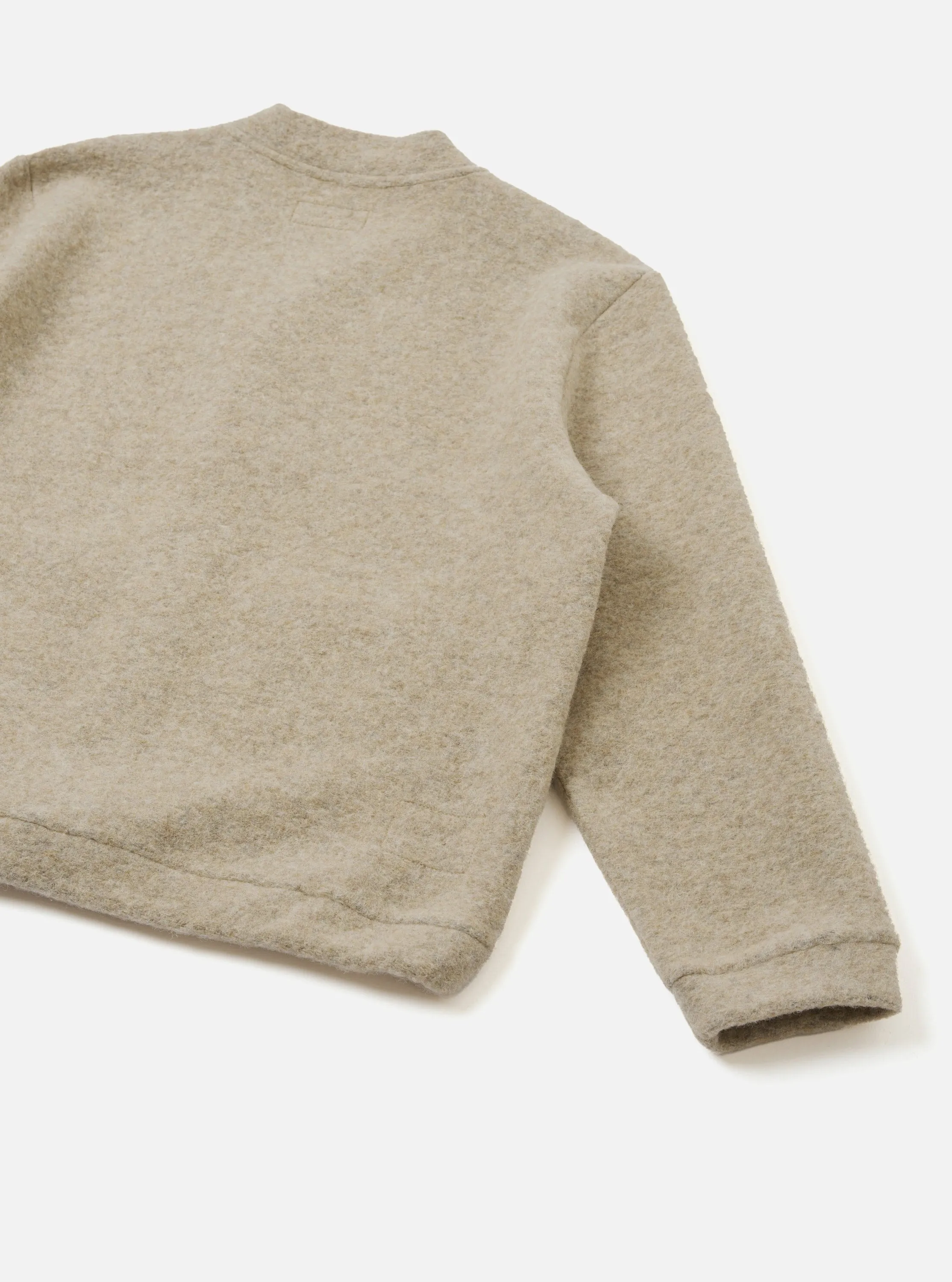 Fawn Wool Fleece Advance Cardigan sold by Universal Works product image thumbnail 3