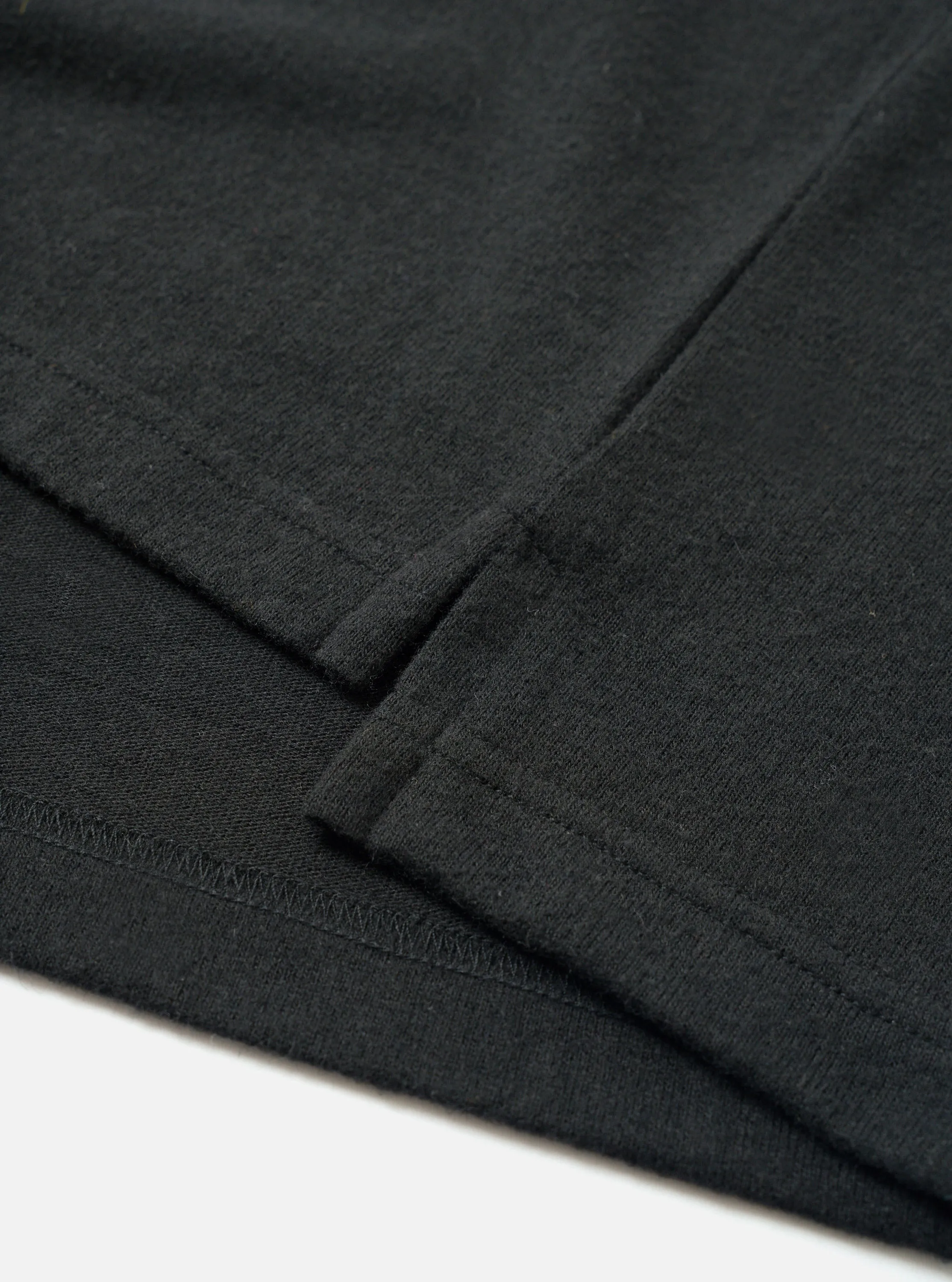 Black Recycled Wool Mix SJ L/S Pocket Tee sold by Universal Works product image thumbnail 4