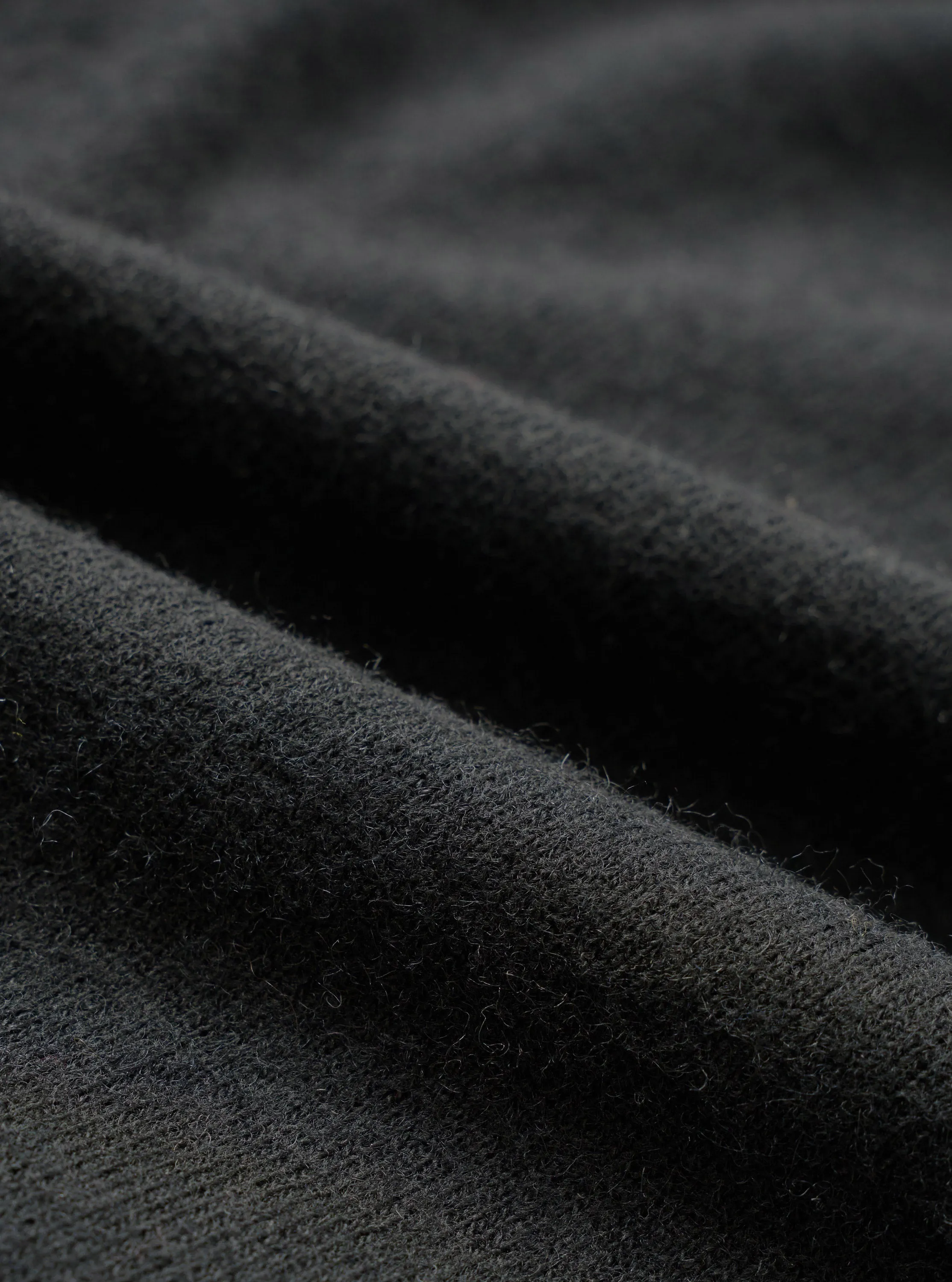 Black Recycled Wool Mix SJ L/S Pocket Tee sold by Universal Works product image thumbnail 2