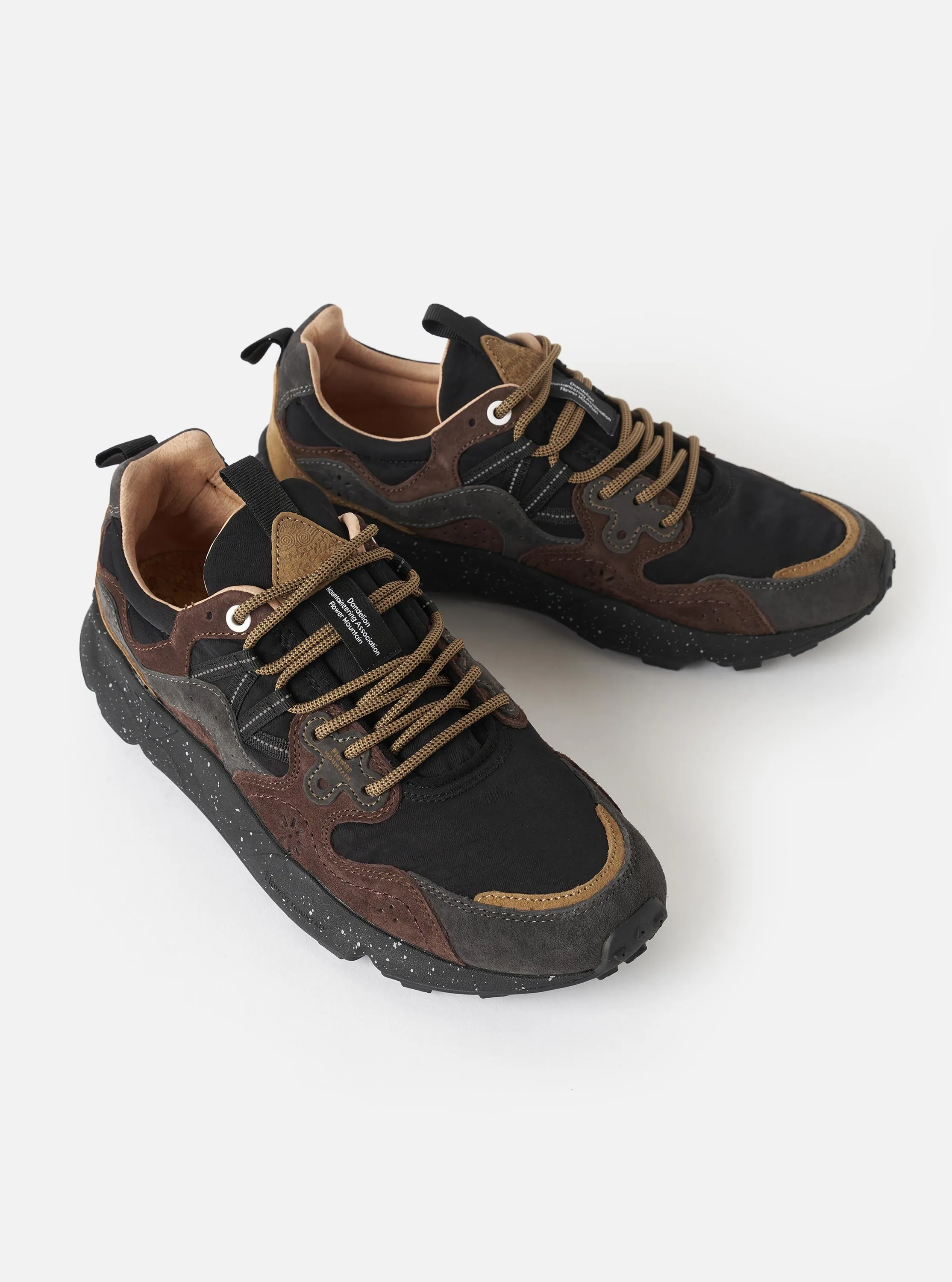 Flower Mountain Dark Grey/Black/Dark Brown Suede/Nylon Yamano 3 Man sold by Universal Works product image thumbnail 3