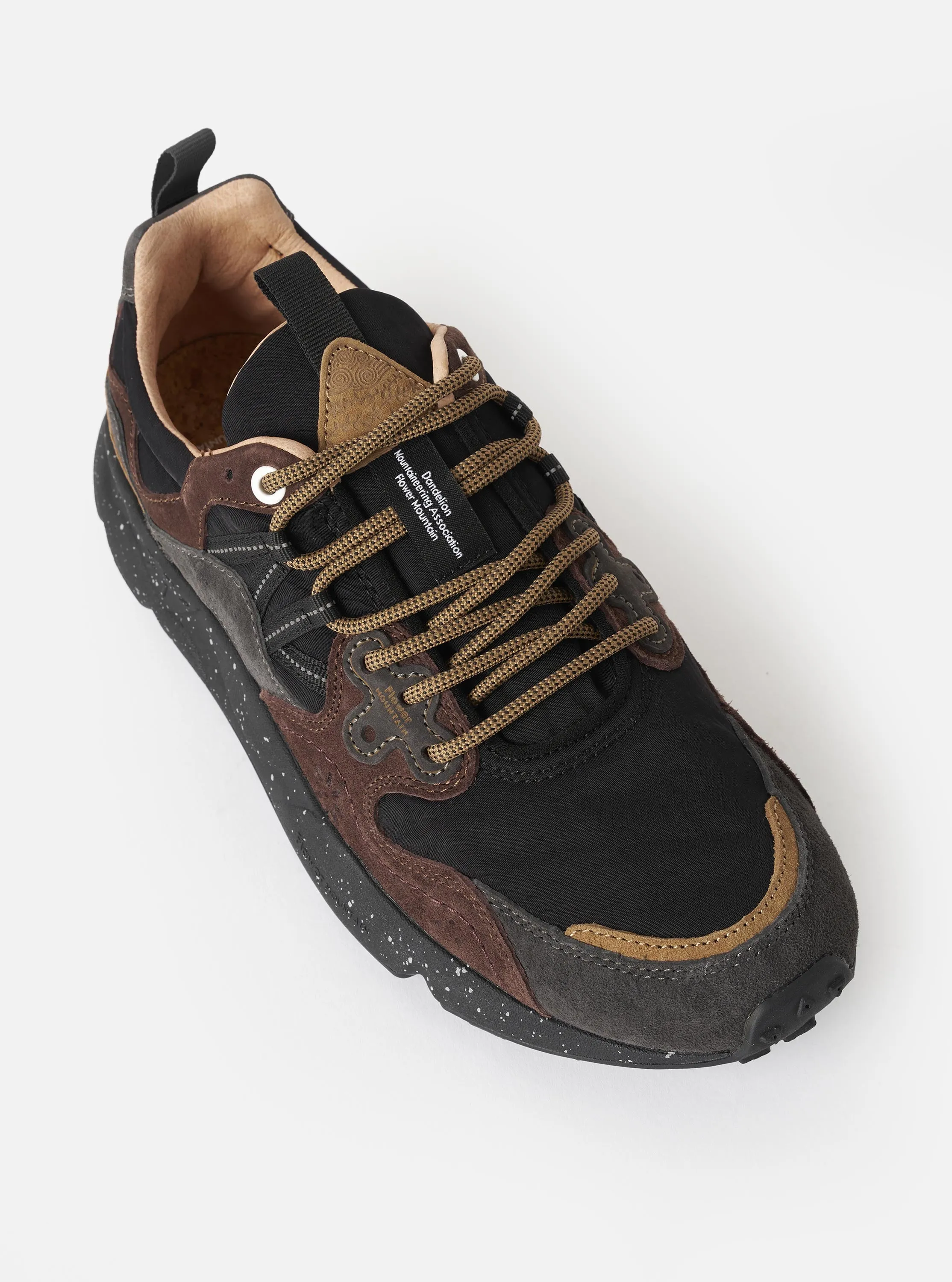 Flower Mountain Dark Grey/Black/Dark Brown Suede/Nylon Yamano 3 Man sold by Universal Works product image thumbnail 2