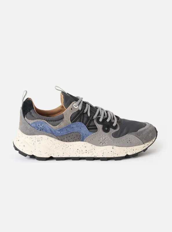 Flower Mountain Dark Grey/Grey/Navy Suede/Nylon Yamano 3 Man made by Flower Mountain