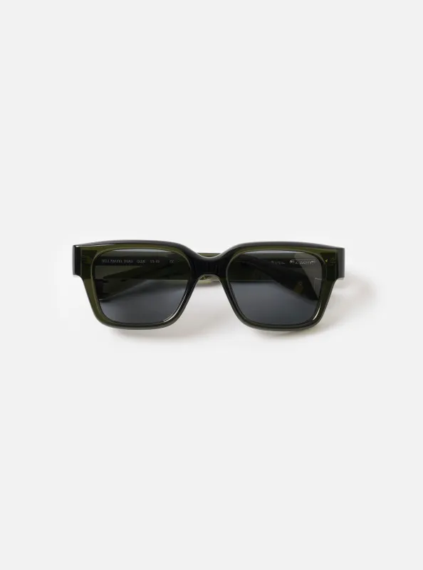 A. SOCIETY x Universal Works Olive Hollywood Sunglasses made by Universal Works