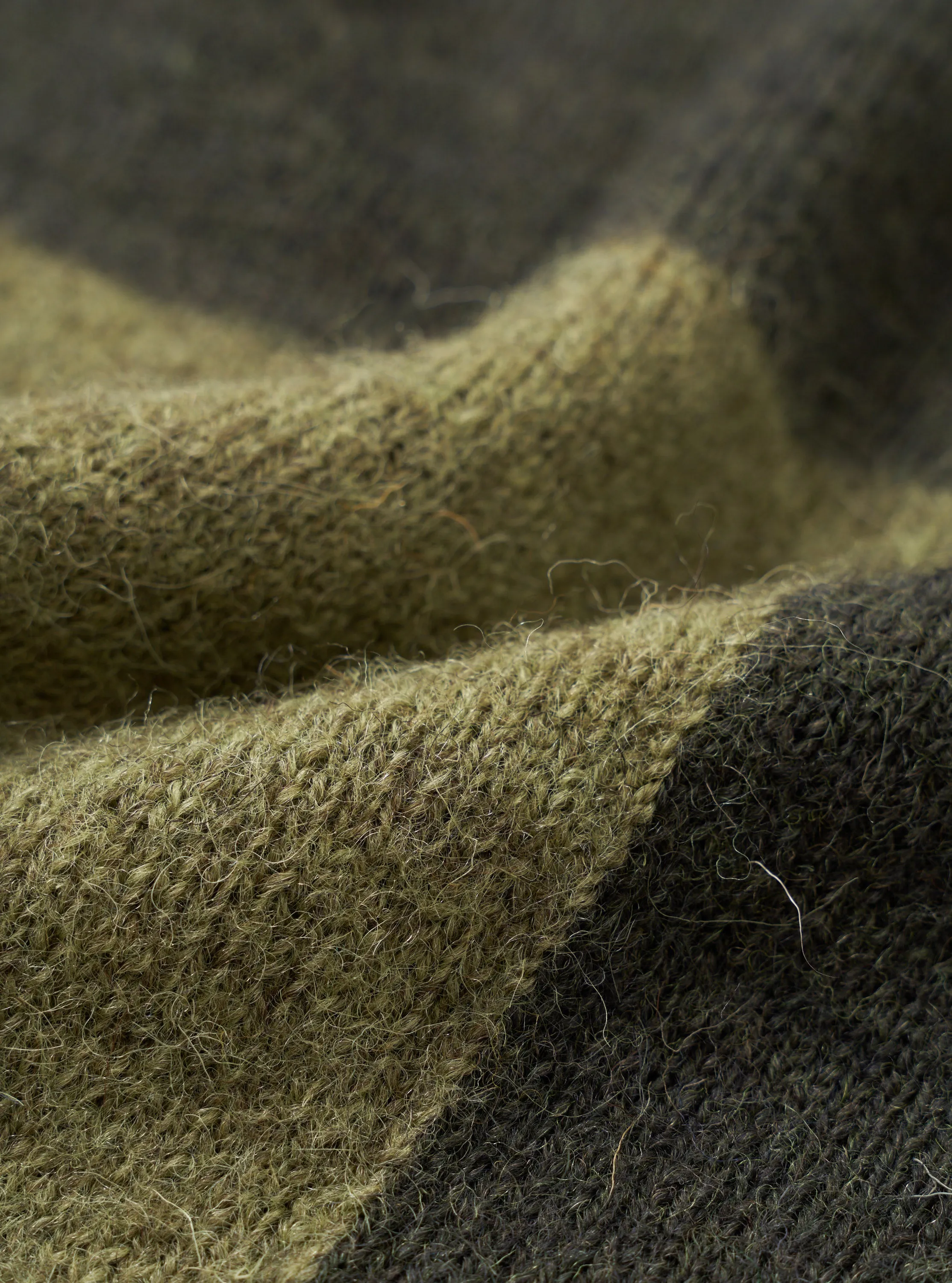 Olive British Wool Lyon Crew sold by Universal Works product image thumbnail 2