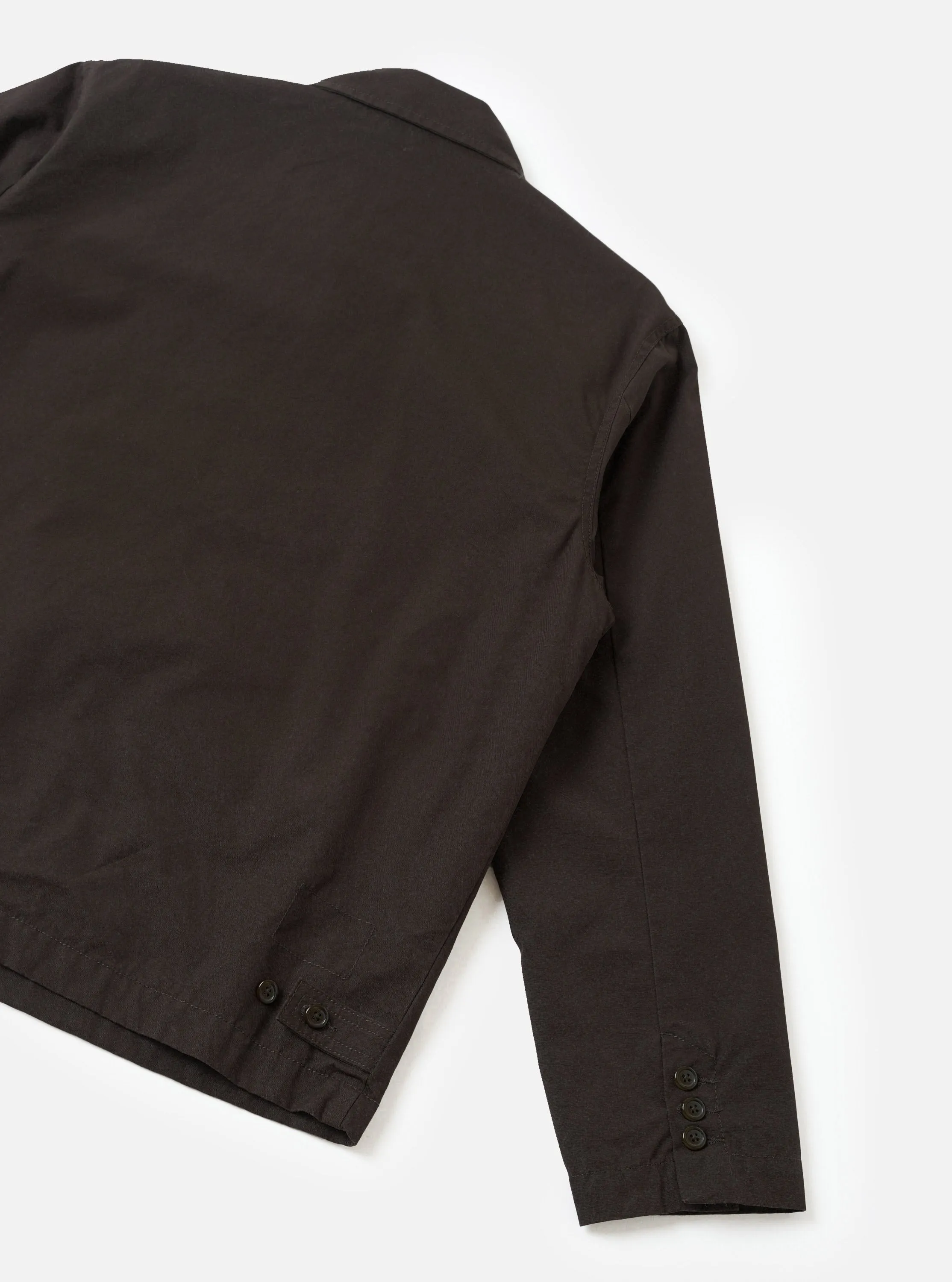 Brown Micro Canvas Warmus Jacket sold by Universal Works product image thumbnail 3